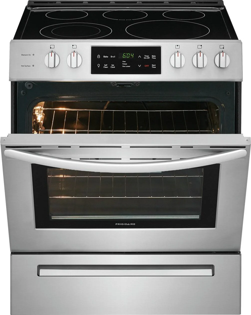 Frigidaire 30" Front Control Freestanding Electric Range - Image 4