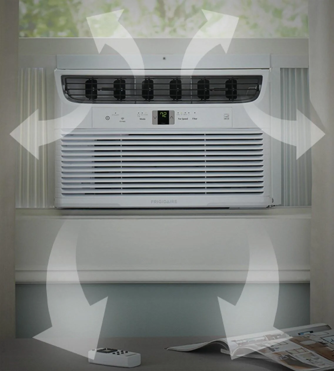 Frigidaire 6,000 BTU Connected Window-Mounted Room Air Conditioner - Image 5