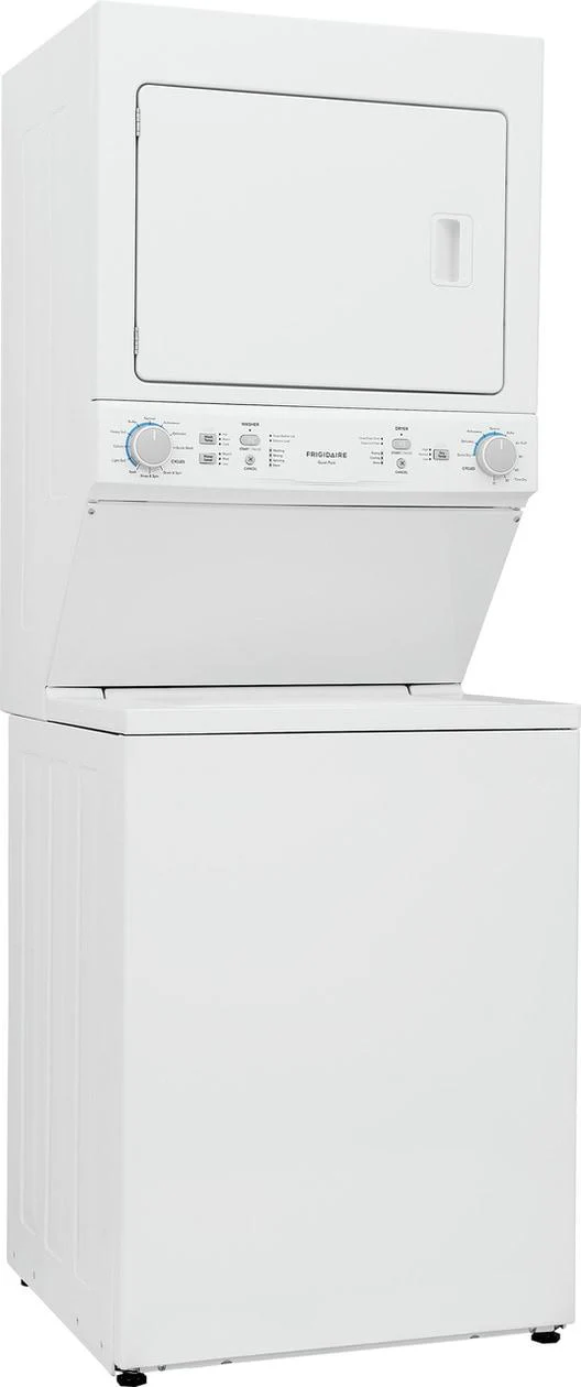 Frigidaire FLCE7523AW Electric Long Vent Stacked Laundry Center - 3.9 Cu. Ft Washer and 5.5 Cu. Ft. Dryer - Image 6