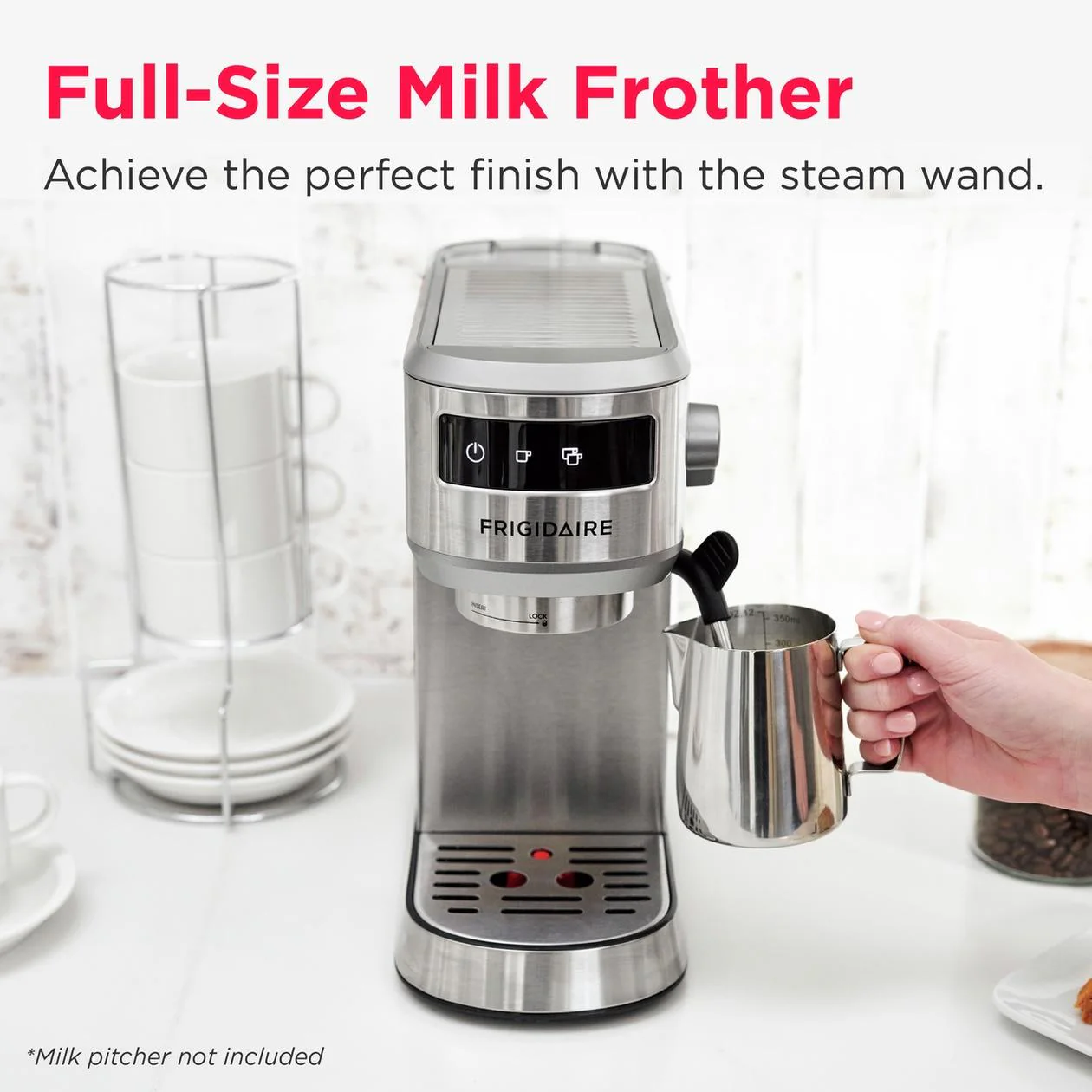 Frigidaire FREM100SS Steam Espresso Maker - Image 6