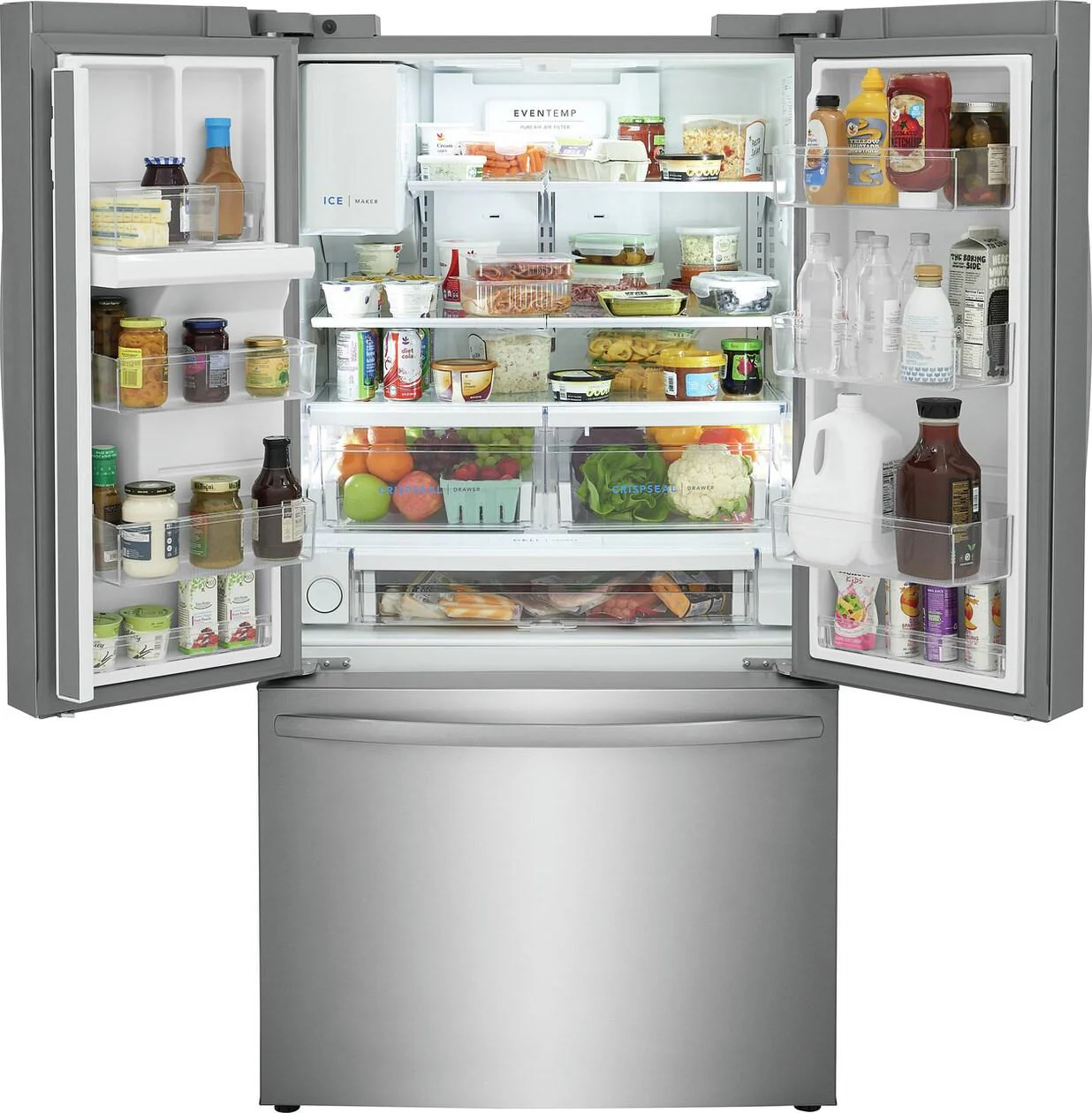 Frigidaire FRFS2823AS 28 Cu. Ft. Standard-Depth French Door Refrigerator - Image 4