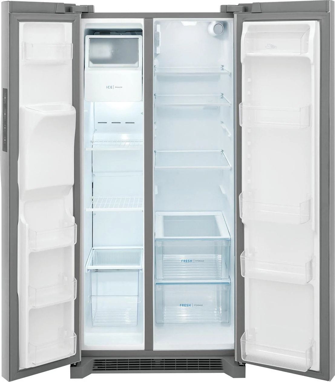 Frigidaire FRSS2323AS 22 Cu. Ft. 33" Standard Depth Side by Side Refrigerator - Image 3