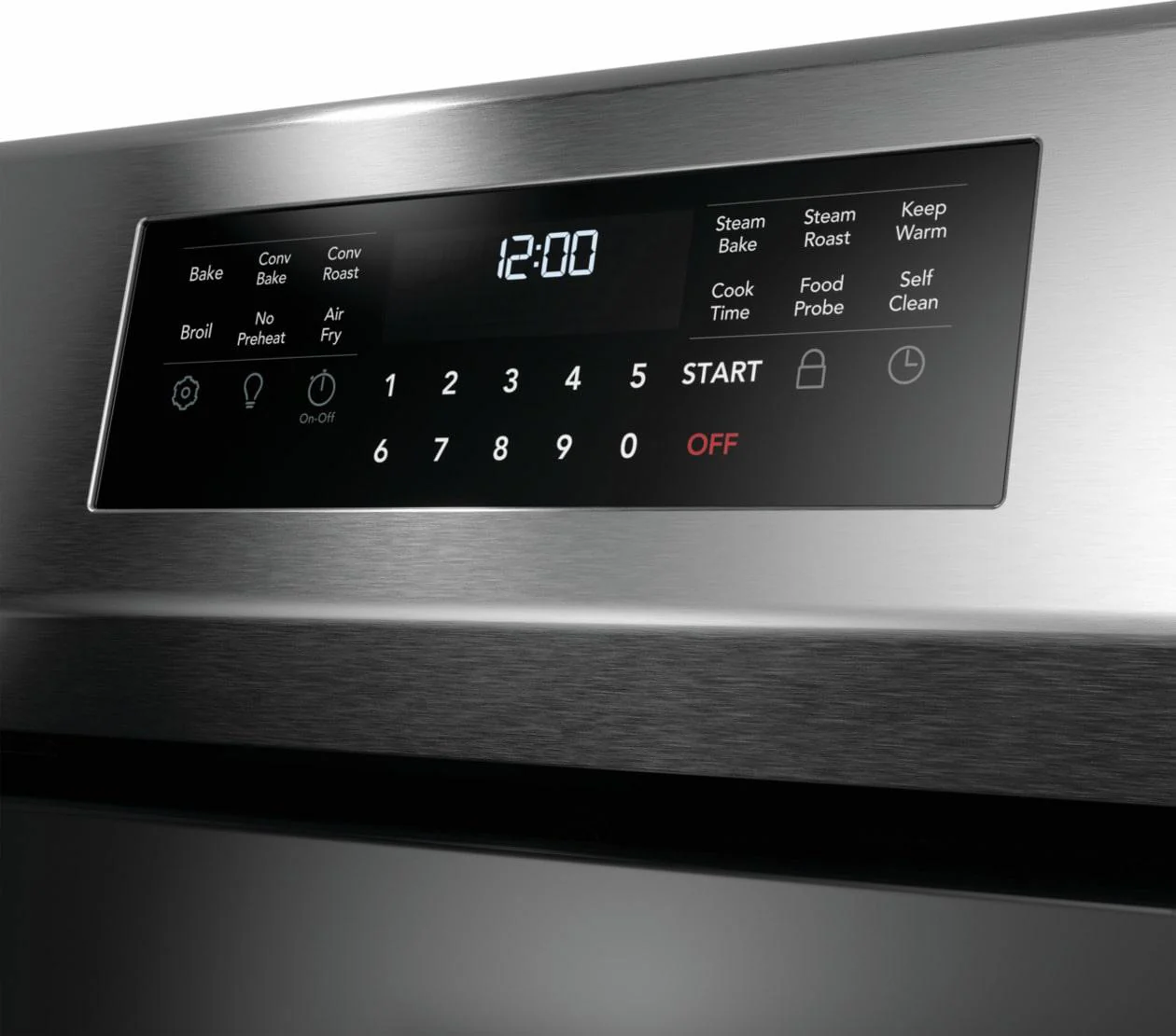 Frigidaire GCRE3060BF 30" Rear Control Electric Range with Total Convection - Image 6