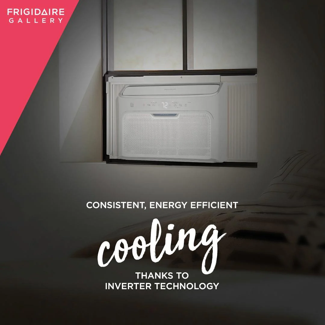 Frigidaire GHWQ103WC1 10,000 BTU Inverter Window Room Air Conditioner with Wi-Fi (Energy Star) - Image 7
