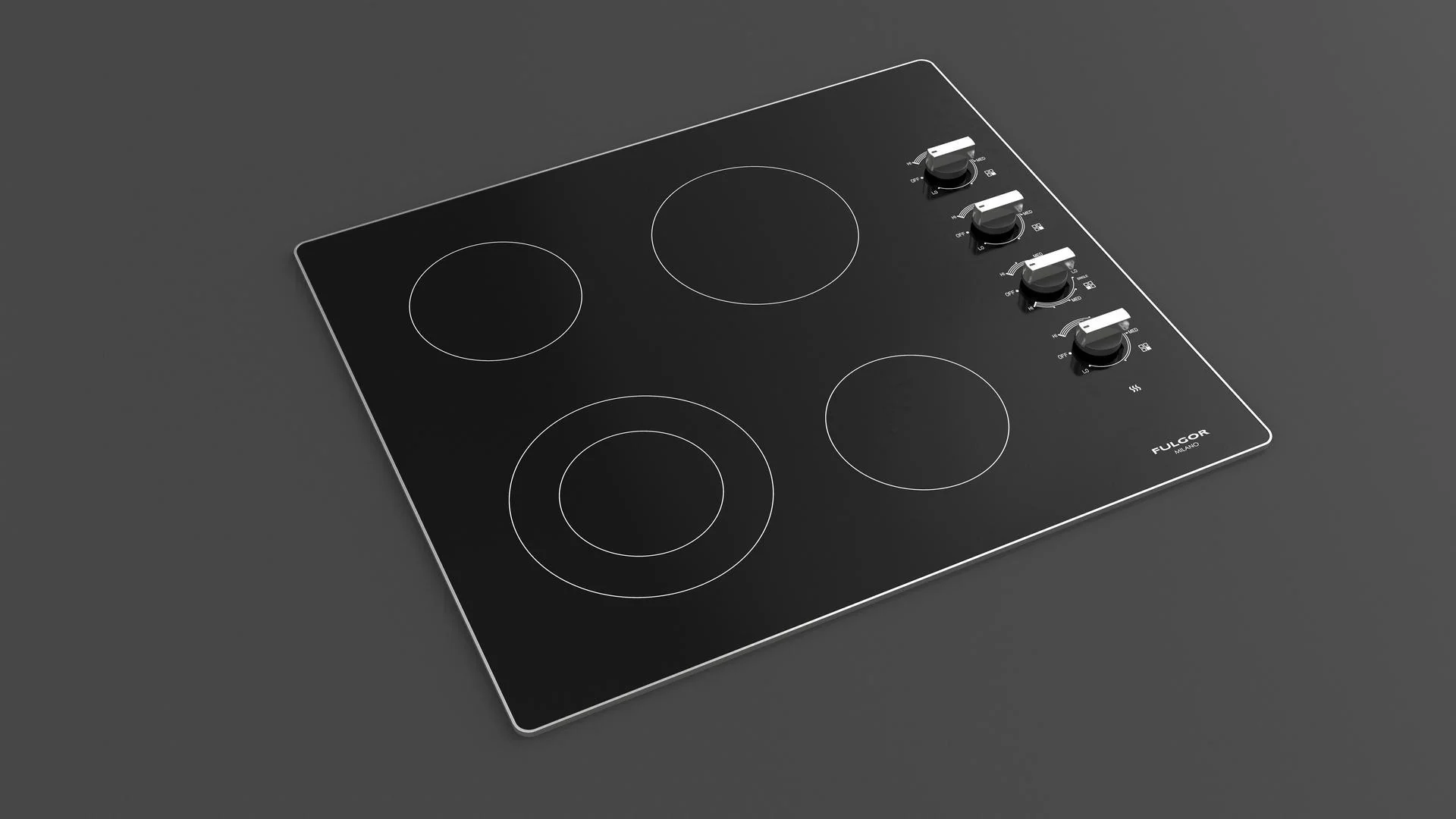 24" RADIANT COOKTOP WITH KNOBS - Image 2