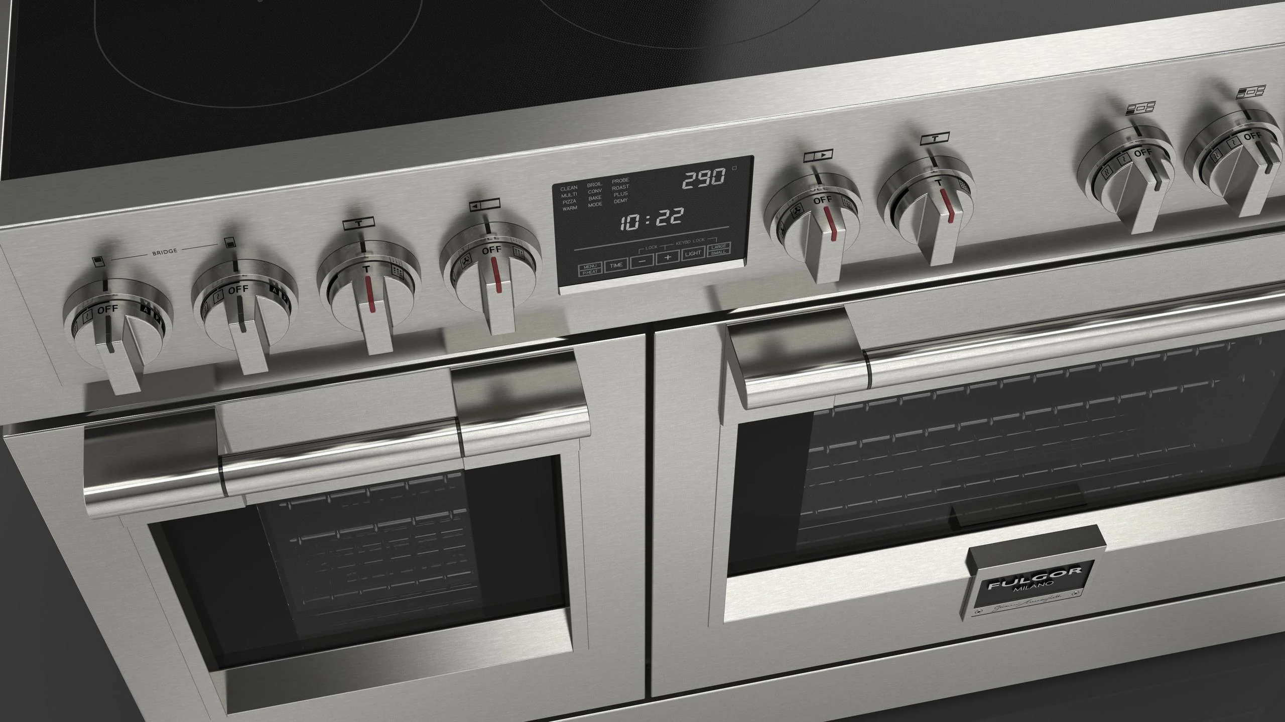 SOFIA 48 PRO INDUCTION RANGE - ALL GLASS - Image 9