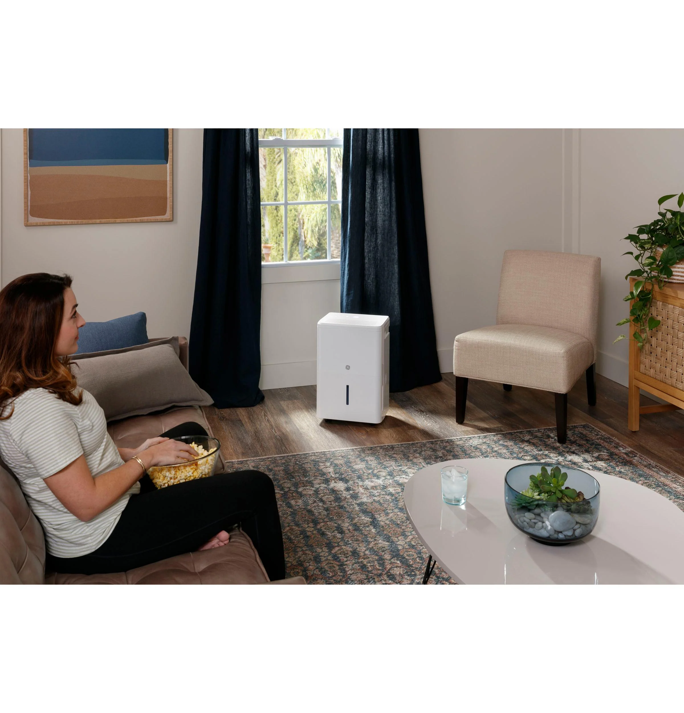 ADEW35LZ GE® ENERGY STAR® 35 Pint Portable Dehumidifier for Very Damp Spaces - Image 5