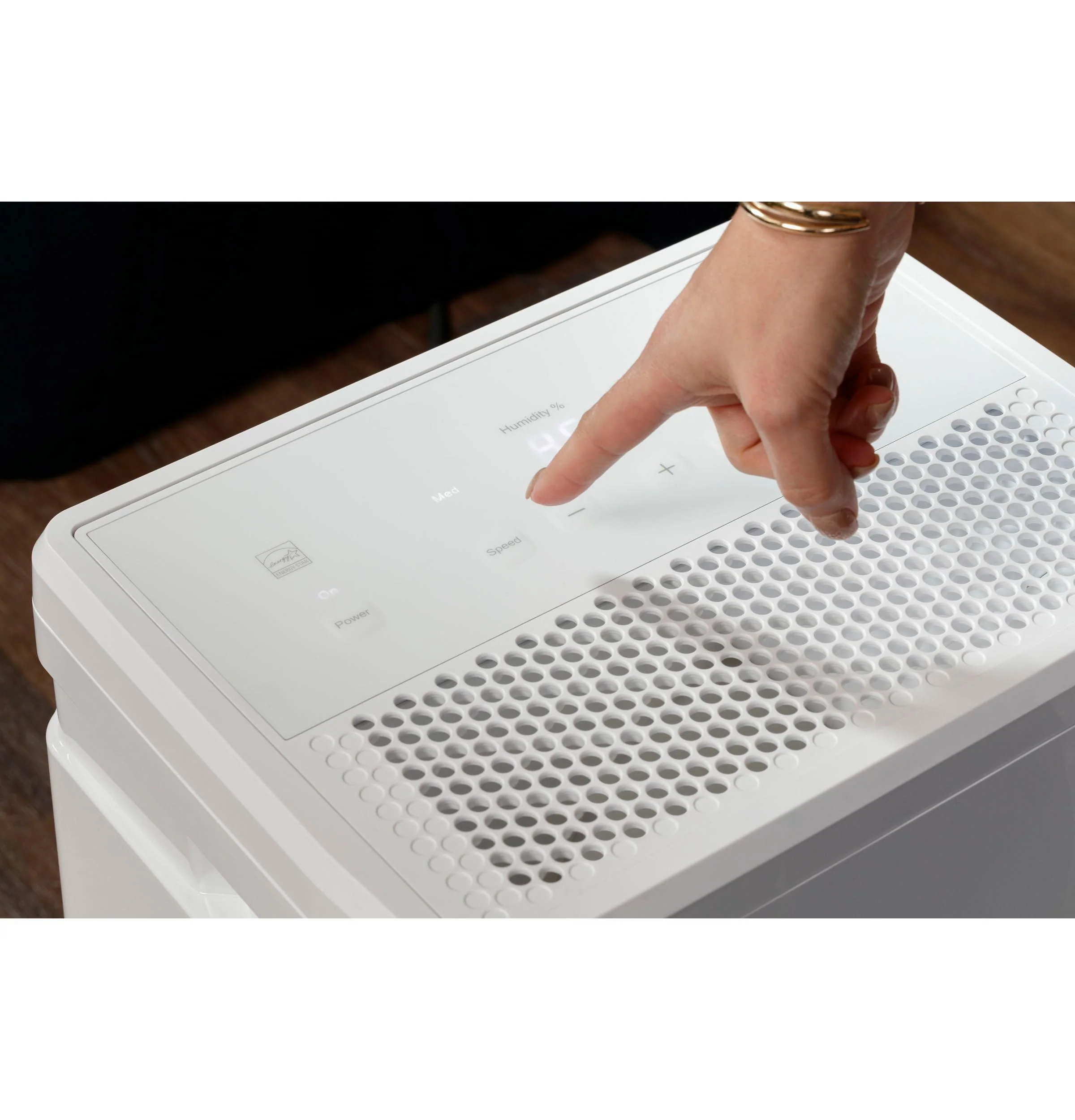 ADHR35LB GE® ENERGY STAR® 35 Pint Portable Dehumidifier with Smart Dry for Very Damp Spaces - Image 8
