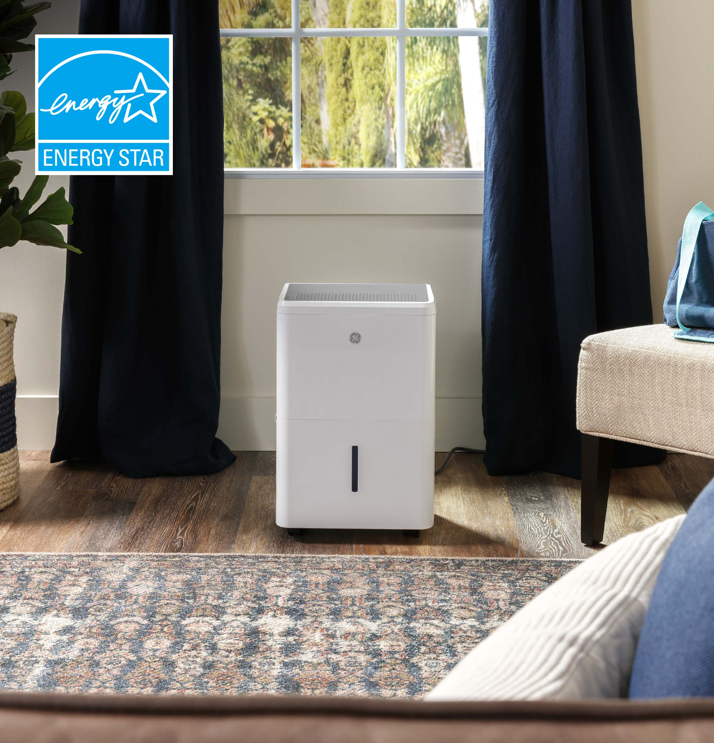 ADYR35LC GE® ENERGY STAR® 35 Pint Portable Dehumidifier with Smart Dry for Very Damp Spaces - Image 3