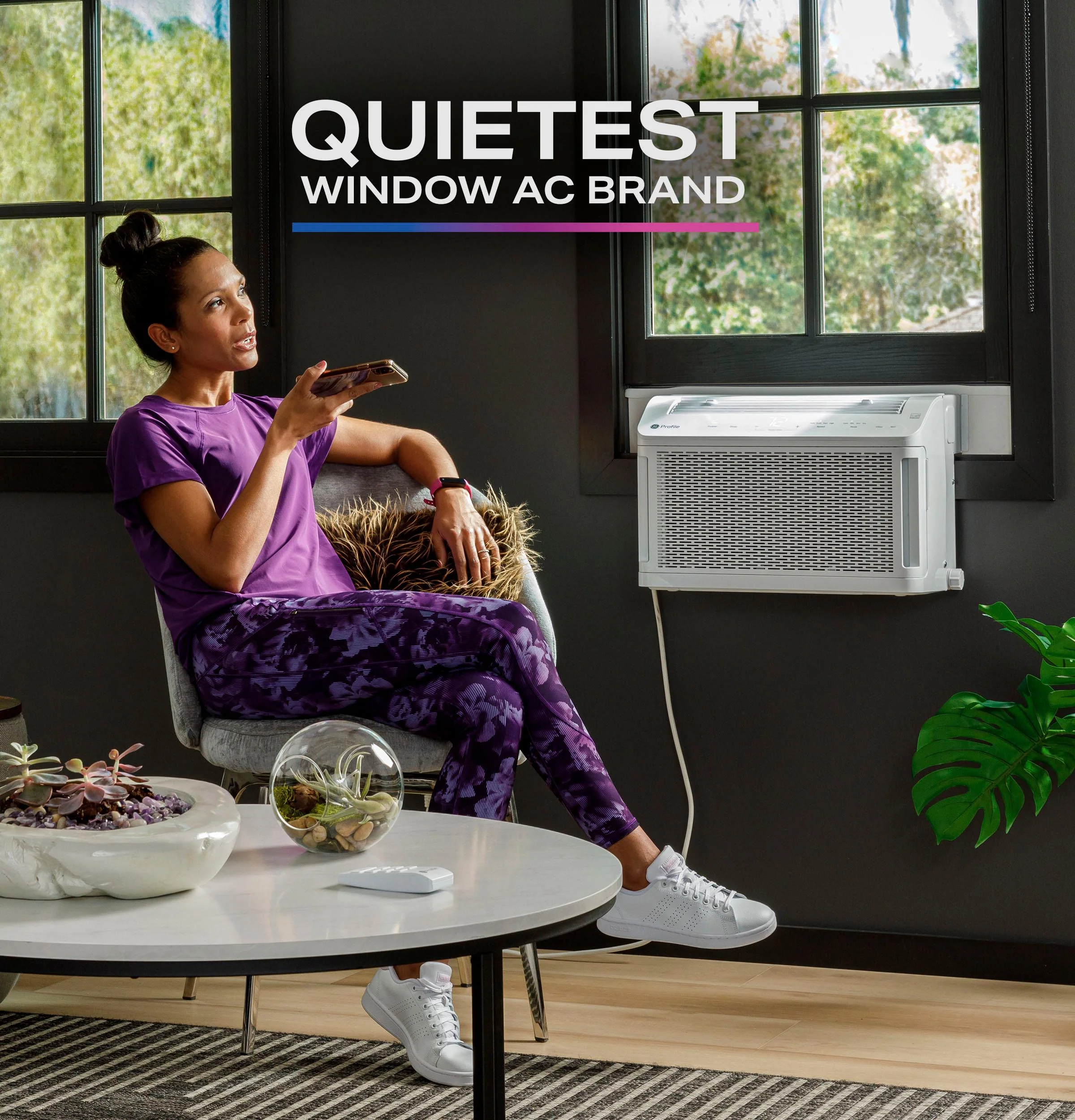 AHTT06BC GE Profile ClearView™ 6,100 BTU Smart Ultra Quiet Window Air Conditioner for Small Rooms up to 250 sq. ft. - Image 10