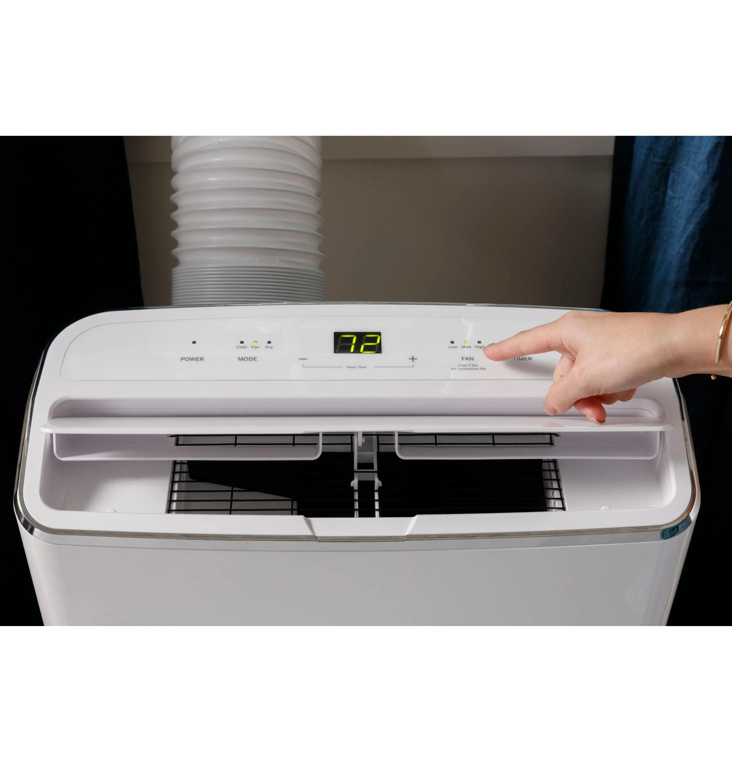 APSA13YBMW GE® 9,950 BTU SACC Portable Air Conditioner for Medium Rooms up to 350 sq ft. (14,000 BTU ASHRAE) - Image 8