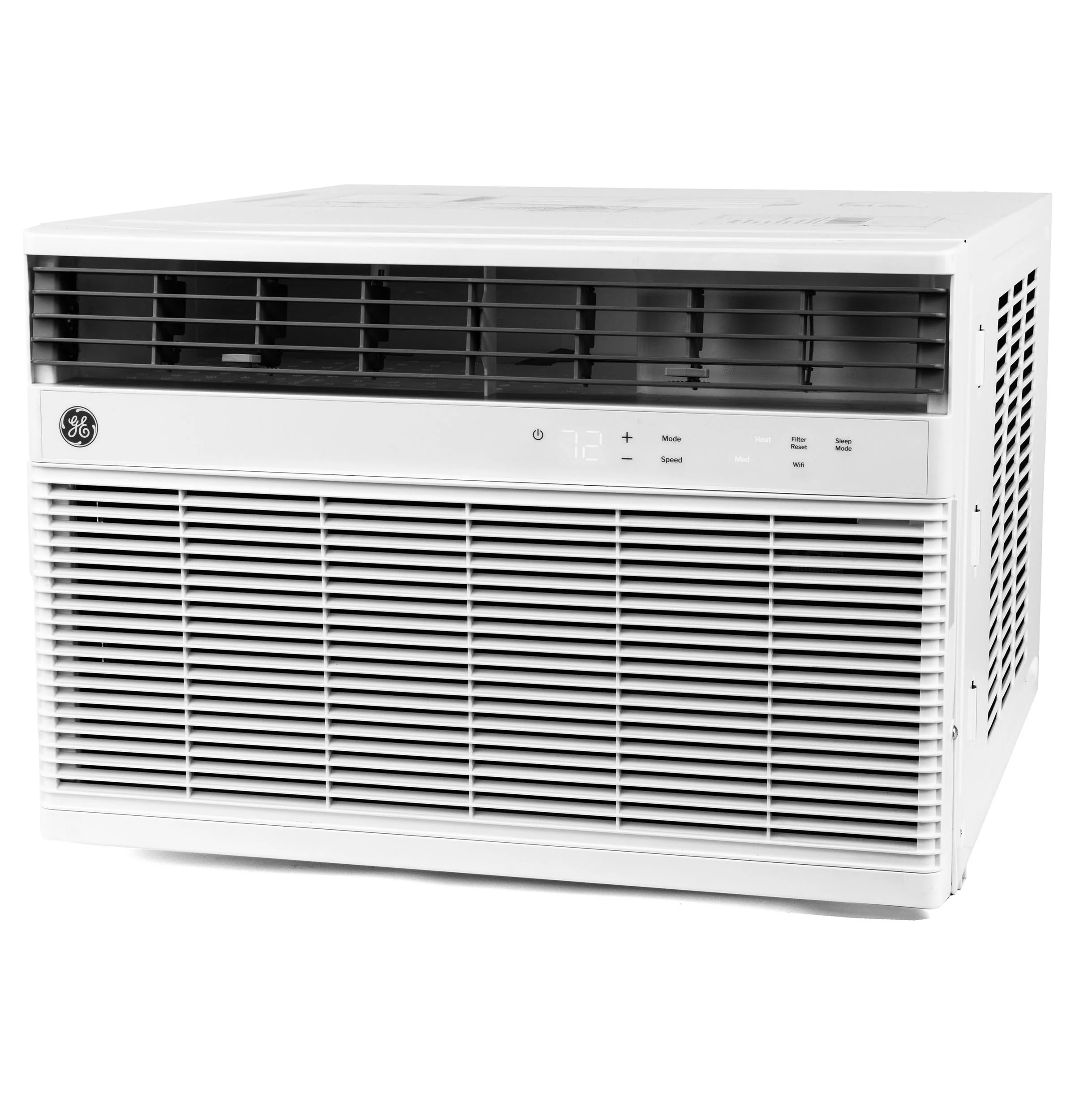 AWGH12WWF GE® 12,000 BTU Smart Heat/Cool Electronic Window Air Conditioner for Large Rooms up to 550 sq. ft.
