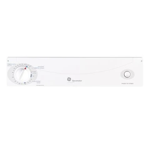 DSKS333ECWW GE Spacemaker® 120V 3.6 cu. ft. Capacity Stationary Electric Dryer - Image 2