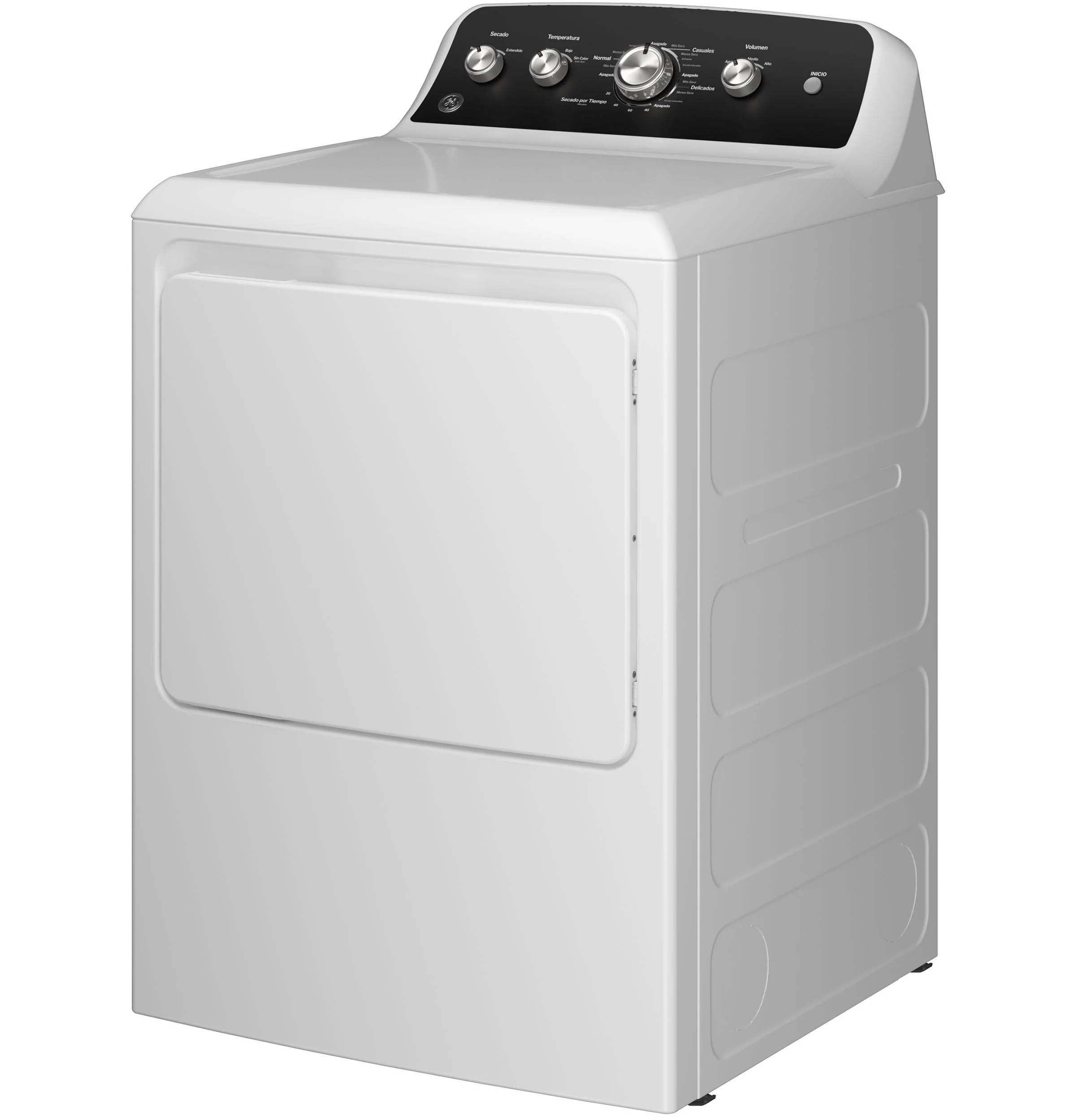 ETD48GASWWB GE® 7.2 cu. ft. Capacity Gas Dryer with Spanish Panel and Up To 120 ft. Venting - Image 4