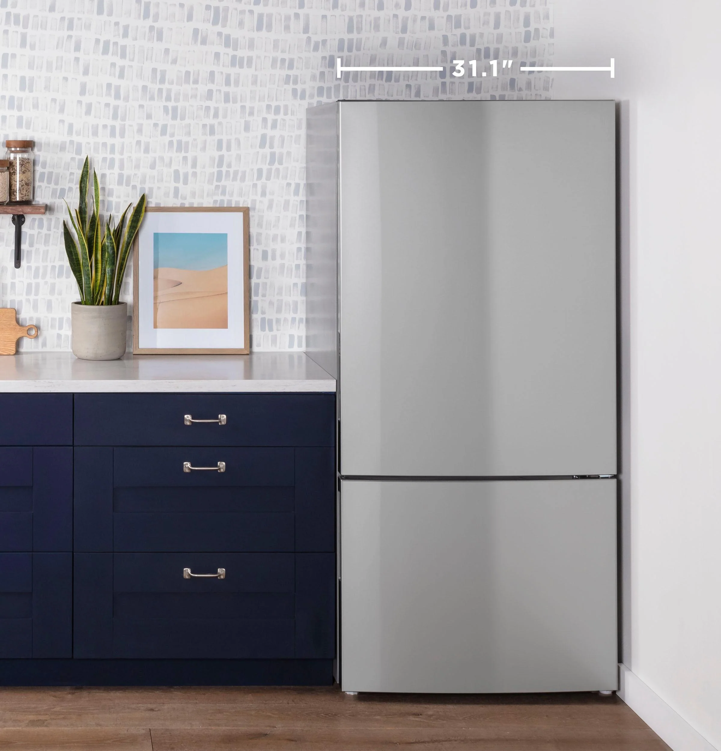 GBE17HYRFS GE® ENERGY STAR® 17.7 Cu. Ft. Counter-Depth Bottom-Freezer Refrigerator - Image 46