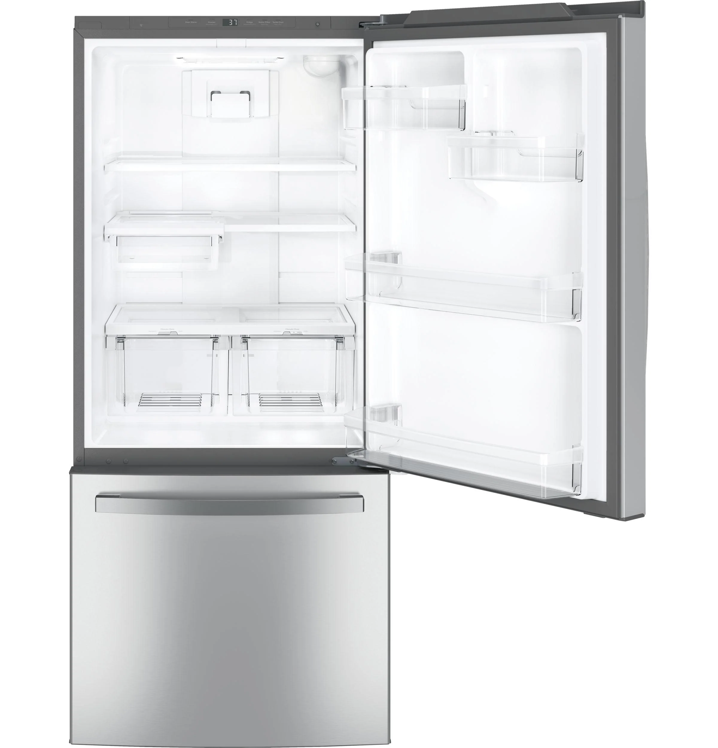 GDE21EYKFS GE® ENERGY STAR® 21.0 Cu. Ft. Bottom-Freezer Refrigerator - Image 12