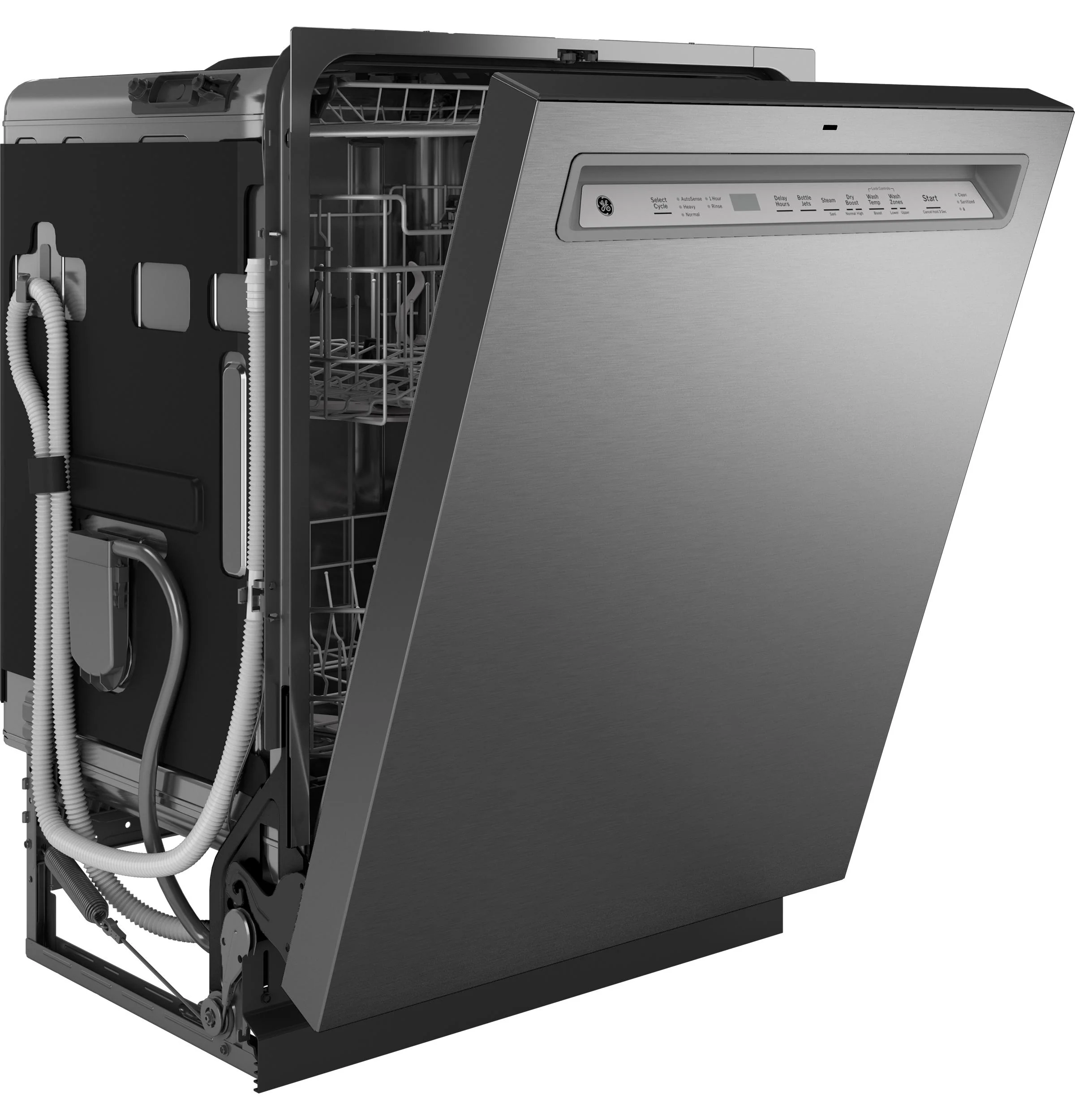 GDF650SYVFS GE® ENERGY STAR® Front Control with Stainless Steel Interior Dishwasher with Sanitize Cycle - Image 20