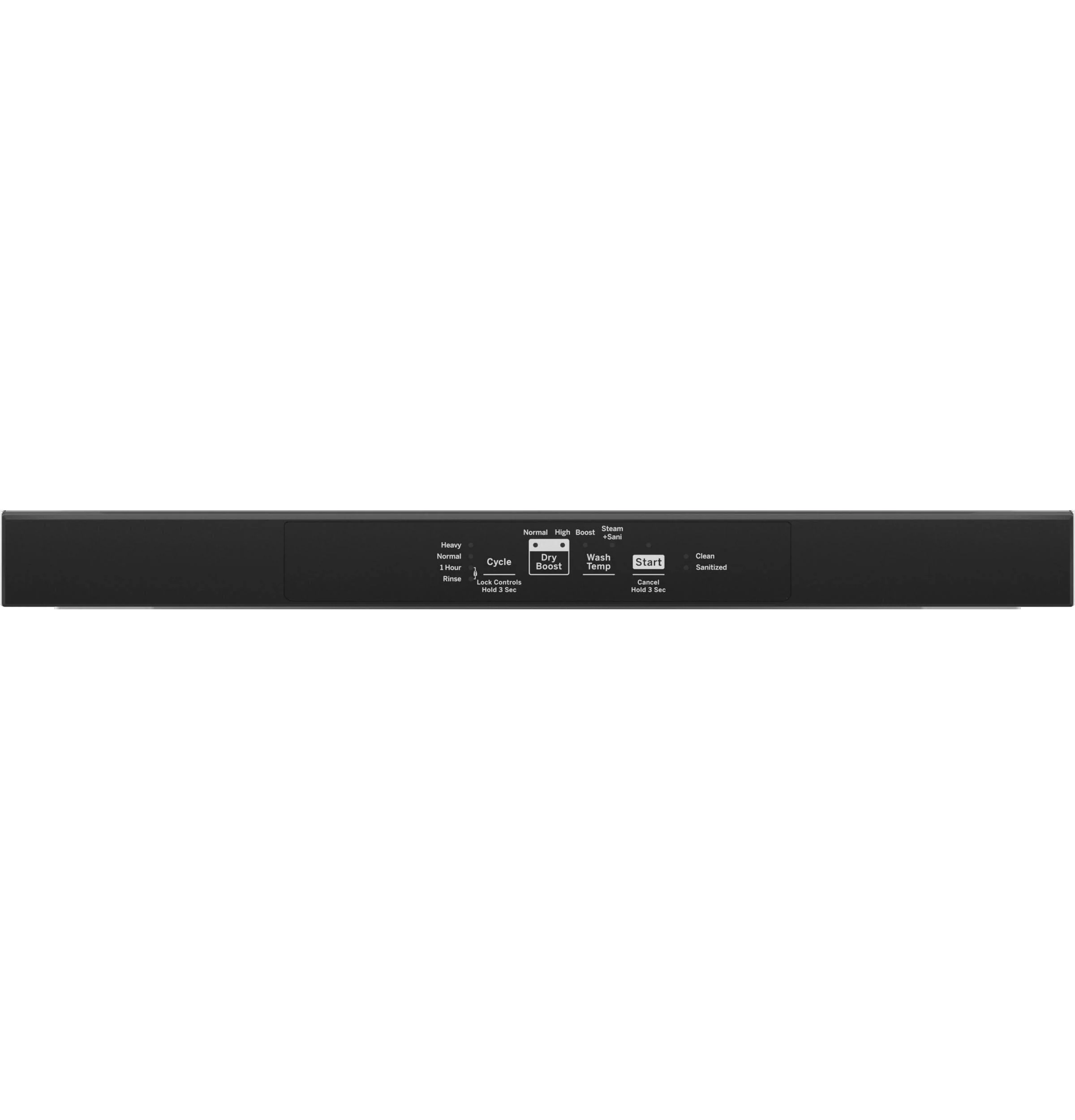 GDT535PGRWW GE® ENERGY STAR® Top Control with Plastic Interior Dishwasher with Sanitize Cycle & Dry Boost - Image 4