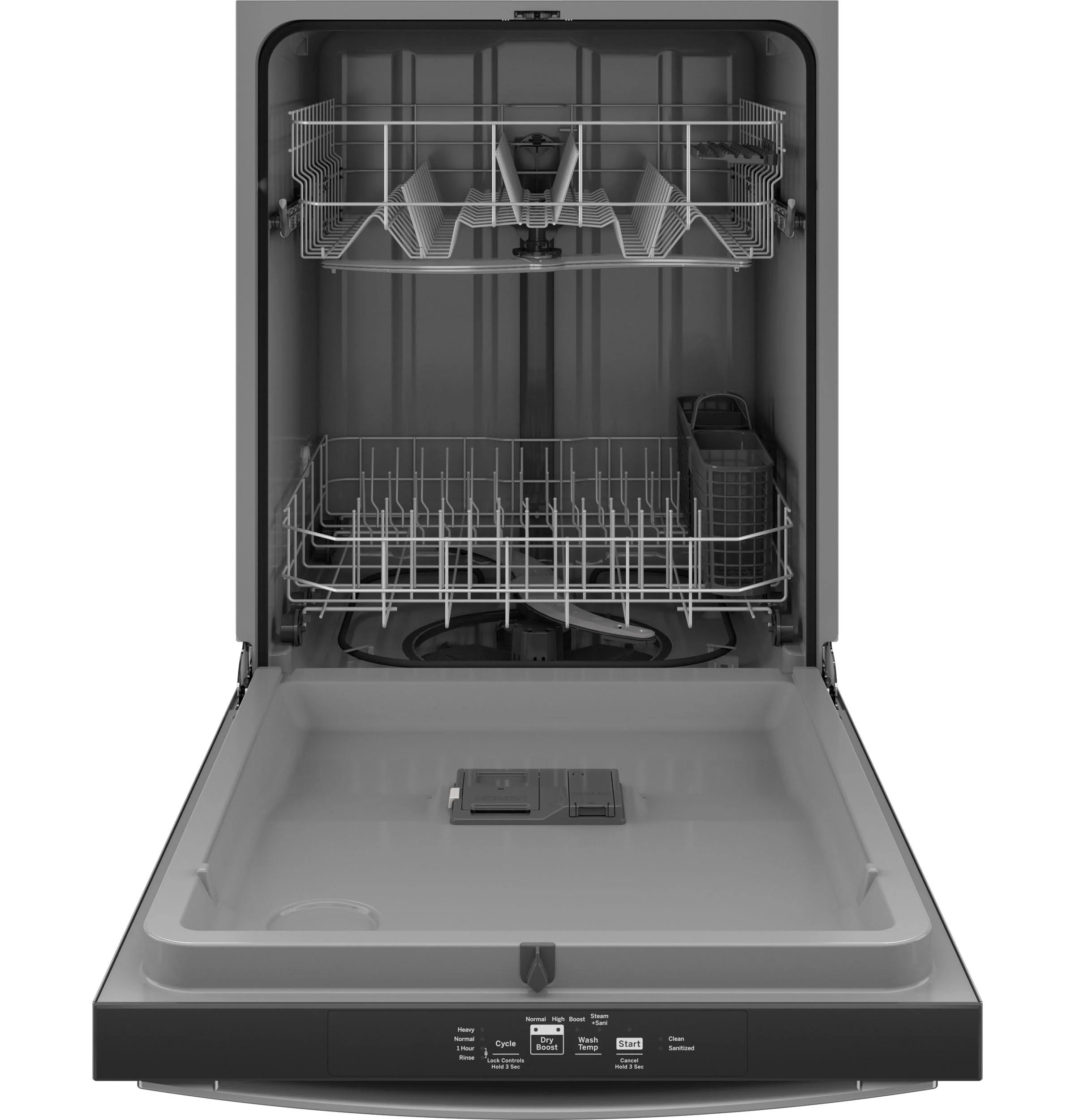 GDT535PSRSS GE® ENERGY STAR® Top Control with Plastic Interior Dishwasher with Sanitize Cycle & Dry Boost - Image 2