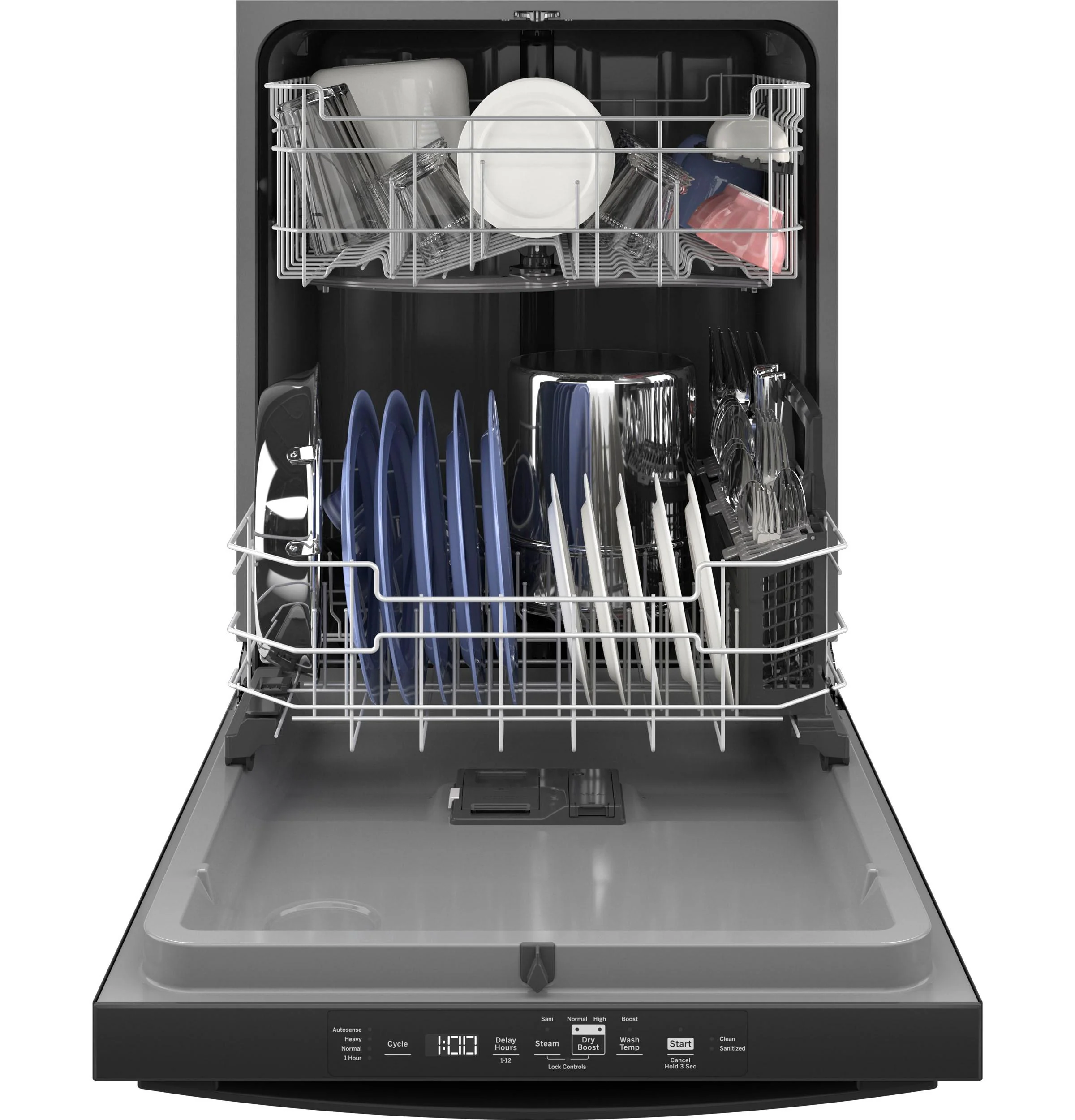 GDT550PGRBB GE® ENERGY STAR® Top Control with Plastic Interior Dishwasher with Sanitize Cycle & Dry Boost - Image 21