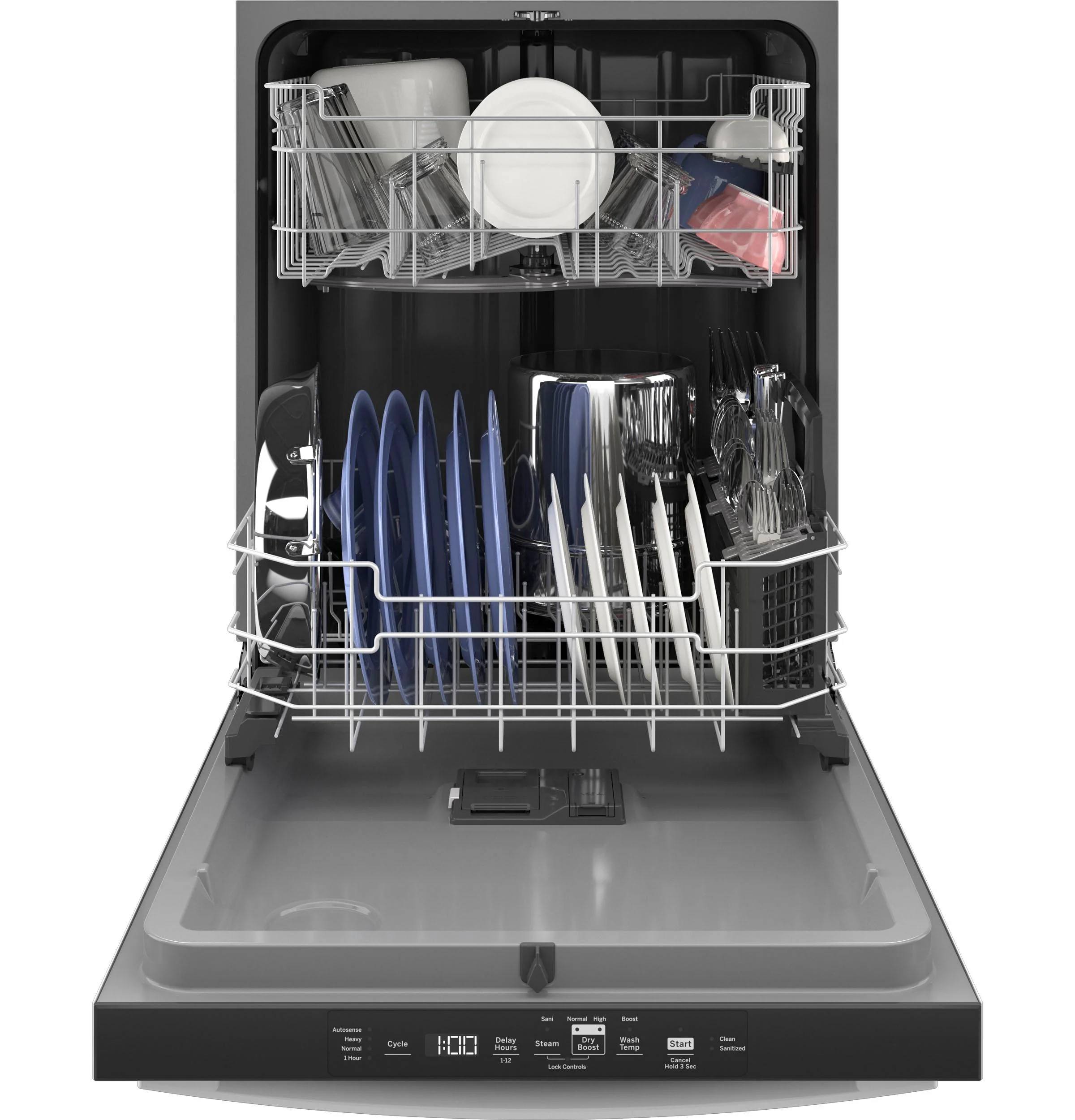 GDT550PGRWW GE® ENERGY STAR® Top Control with Plastic Interior Dishwasher with Sanitize Cycle & Dry Boost - Image 21
