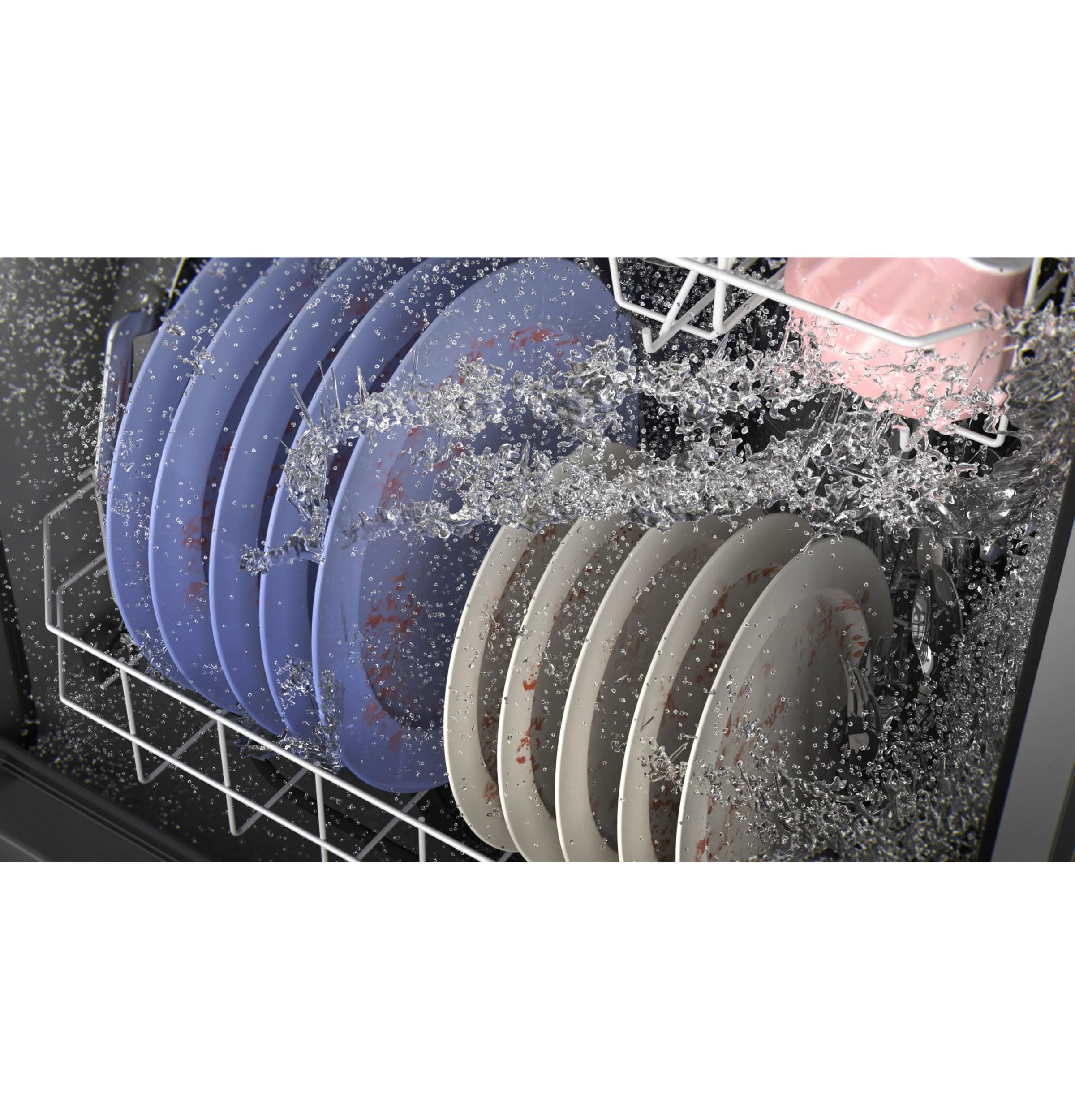 GDT550PGRWW GE® ENERGY STAR® Top Control with Plastic Interior Dishwasher with Sanitize Cycle & Dry Boost - Image 25