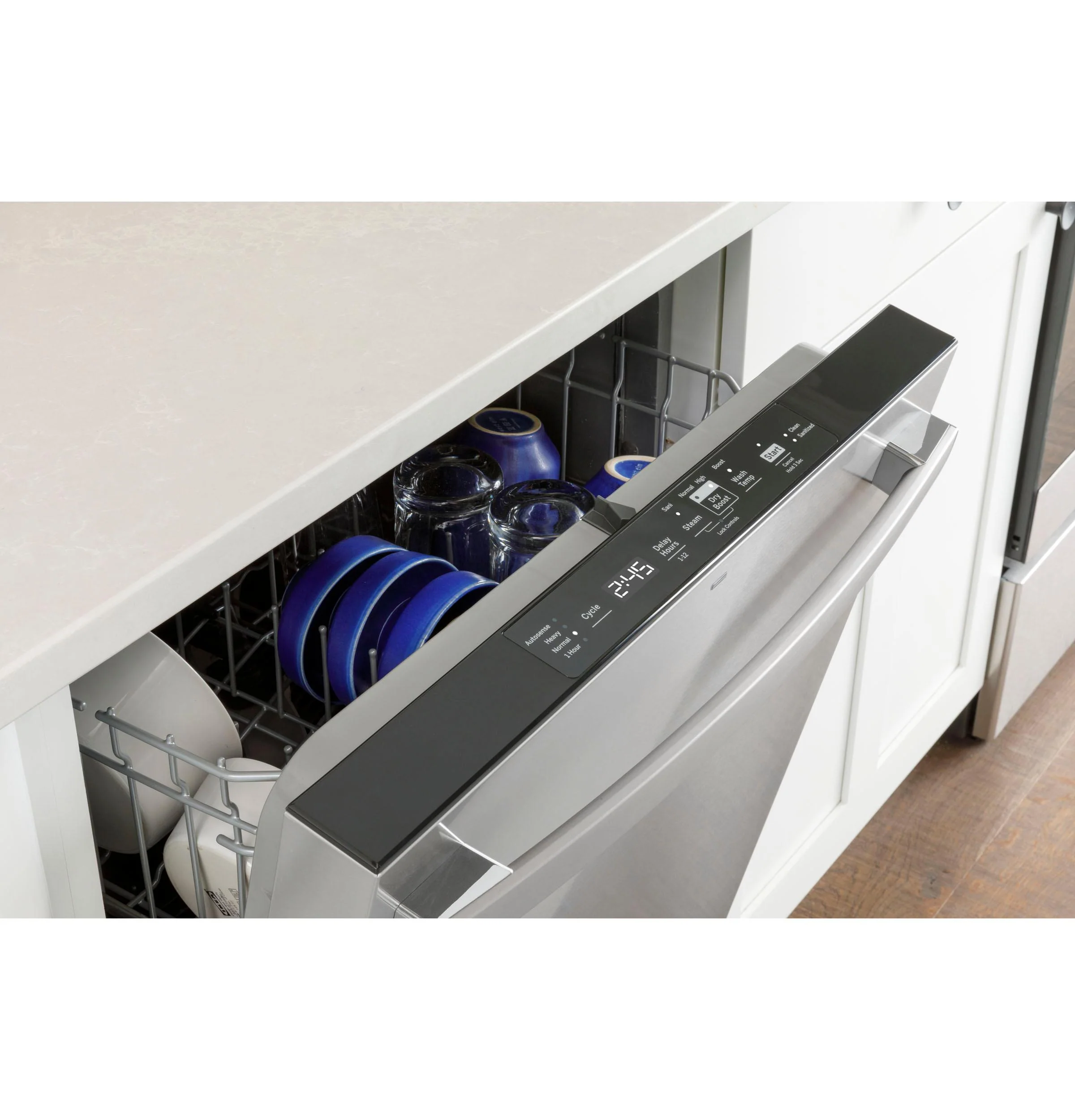 GDT550PYRFS GE ENERGY STAR Top Control with Plastic Interior Dishwasher with Sanitize Cycle & Dry Boost - Image 10