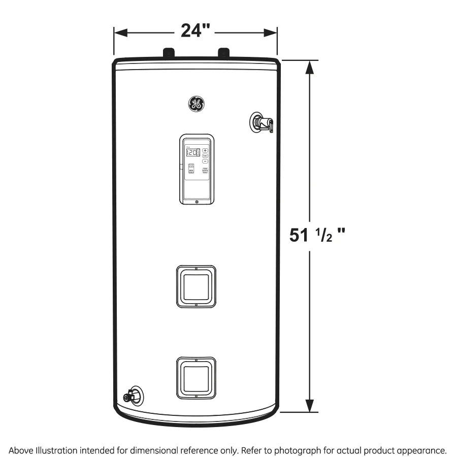 GE50S10BLM GE® Smart 50 Gallon Short Electric Water Heater - Image 13