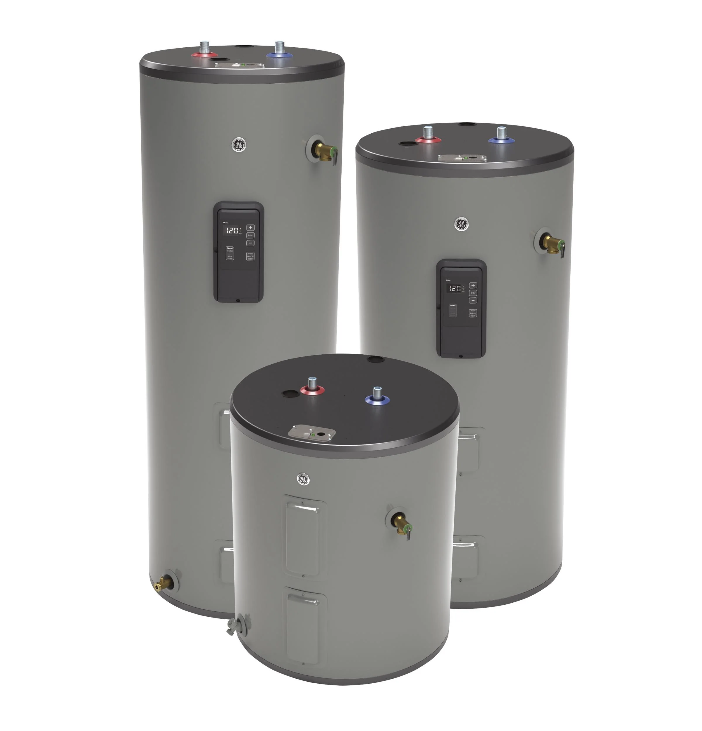GE50S12BLM GE® Smart 50 Gallon Short Electric Water Heater - Image 4