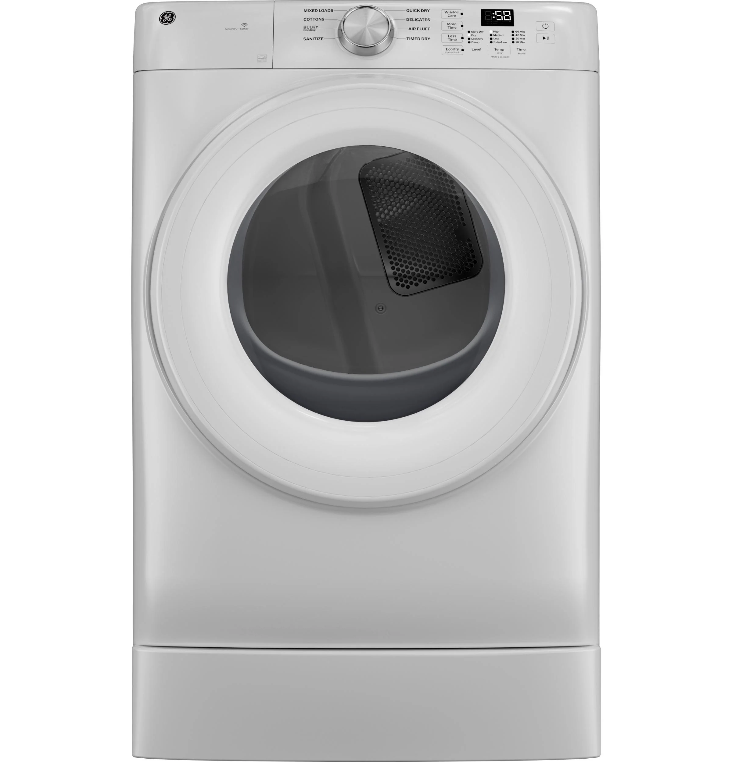 GFD35GSSYWW GE® ENERGY STAR® 7.8 cu. ft. Capacity Smart Front Load Gas Dryer - Image 5