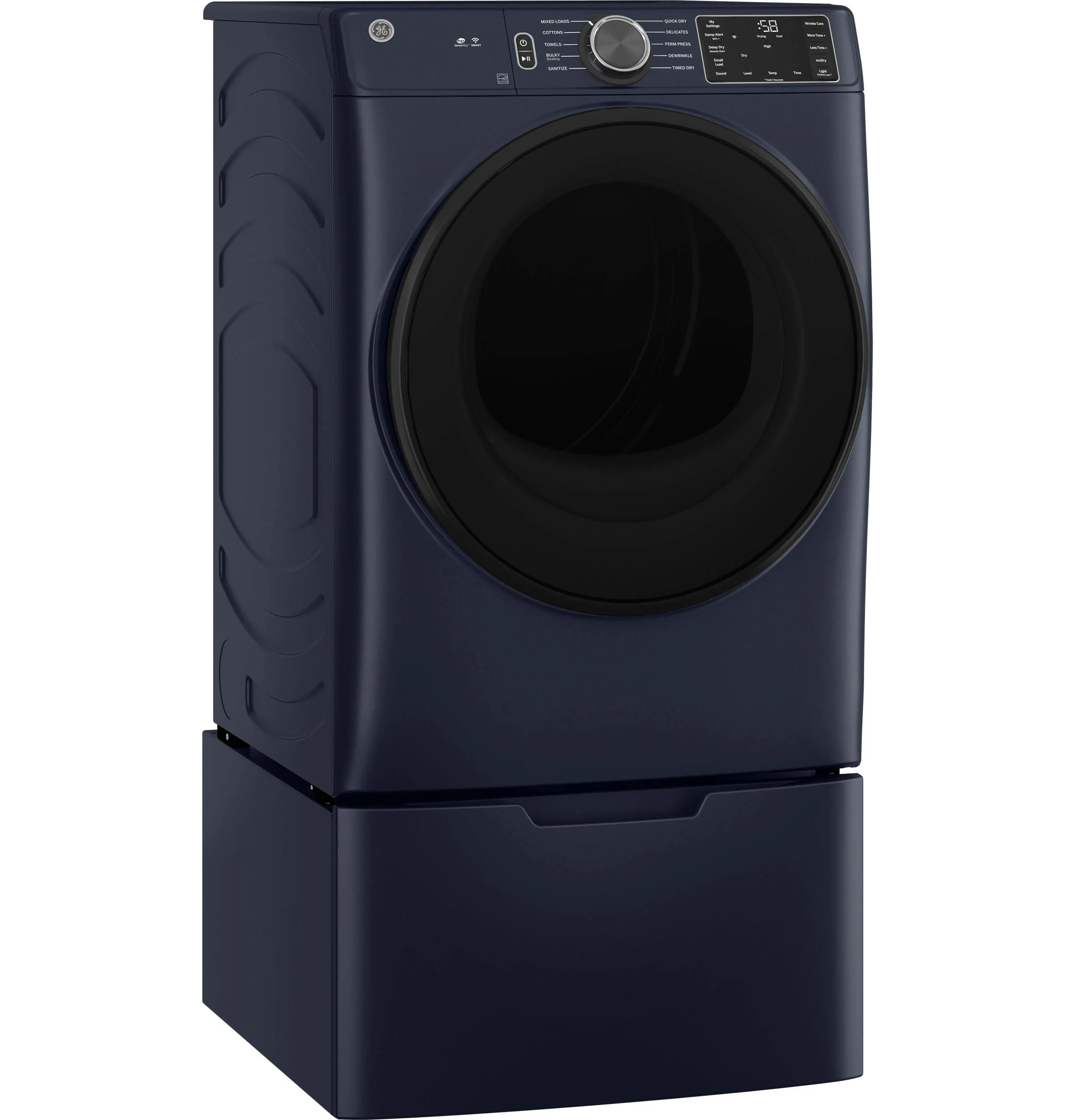 GFD55ESPRRS GE® ENERGY STAR® 7.8 cu. ft. Capacity Smart Front Load Electric Dryer with Sanitize Cycle - Image 5