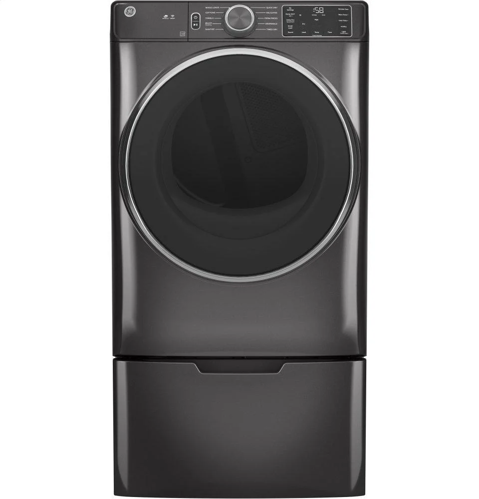 GFD55GSPNDG GE® ENERGY STAR® 7.8 cu. ft. Capacity Smart Front Load Gas Dryer with Sanitize Cycle - Image 3