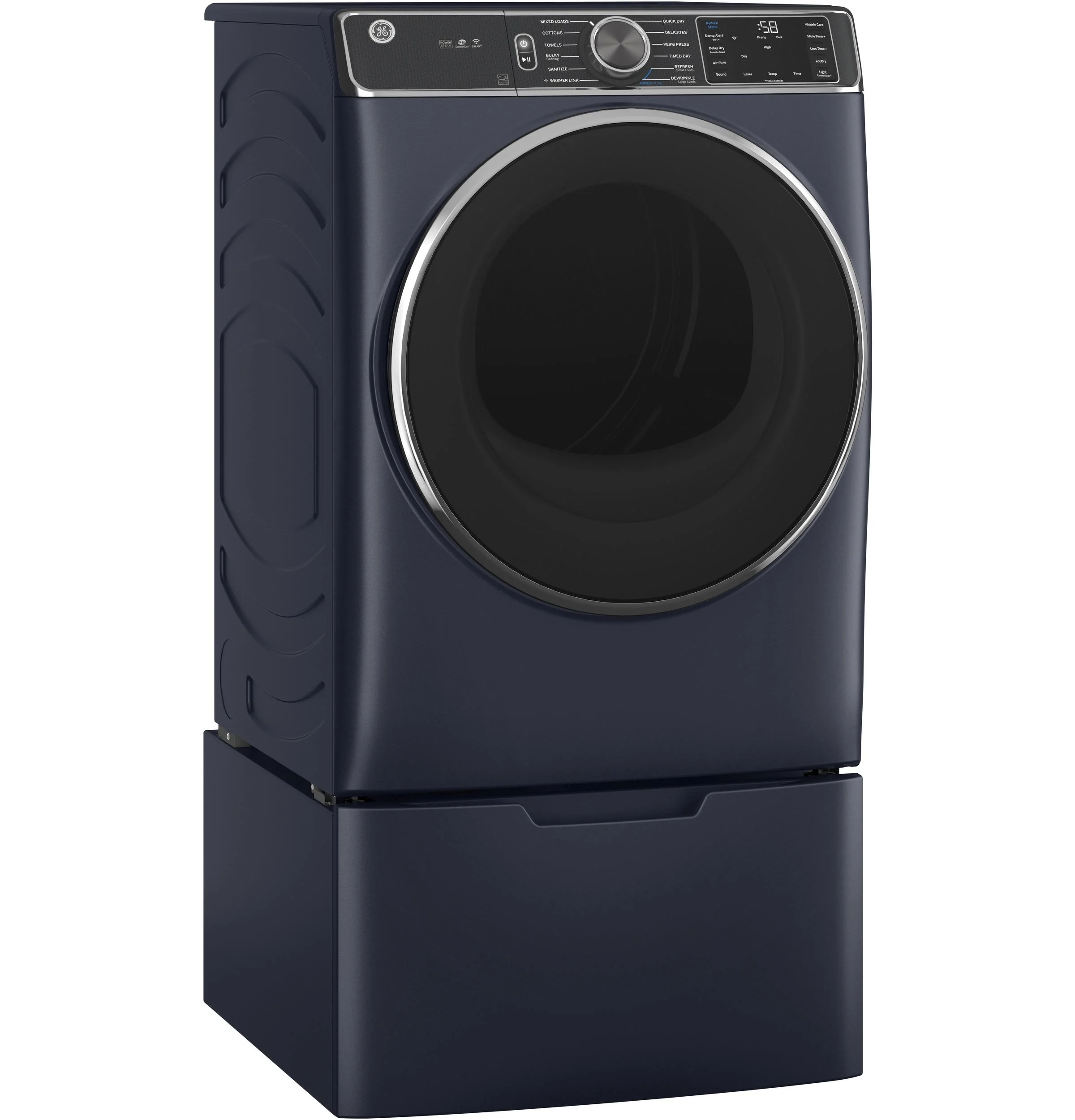 GE® ENERGY STAR® 7.8 cu. ft. Capacity Smart Front Load Gas Dryer with Steam and Sanitize Cycle - Image 3