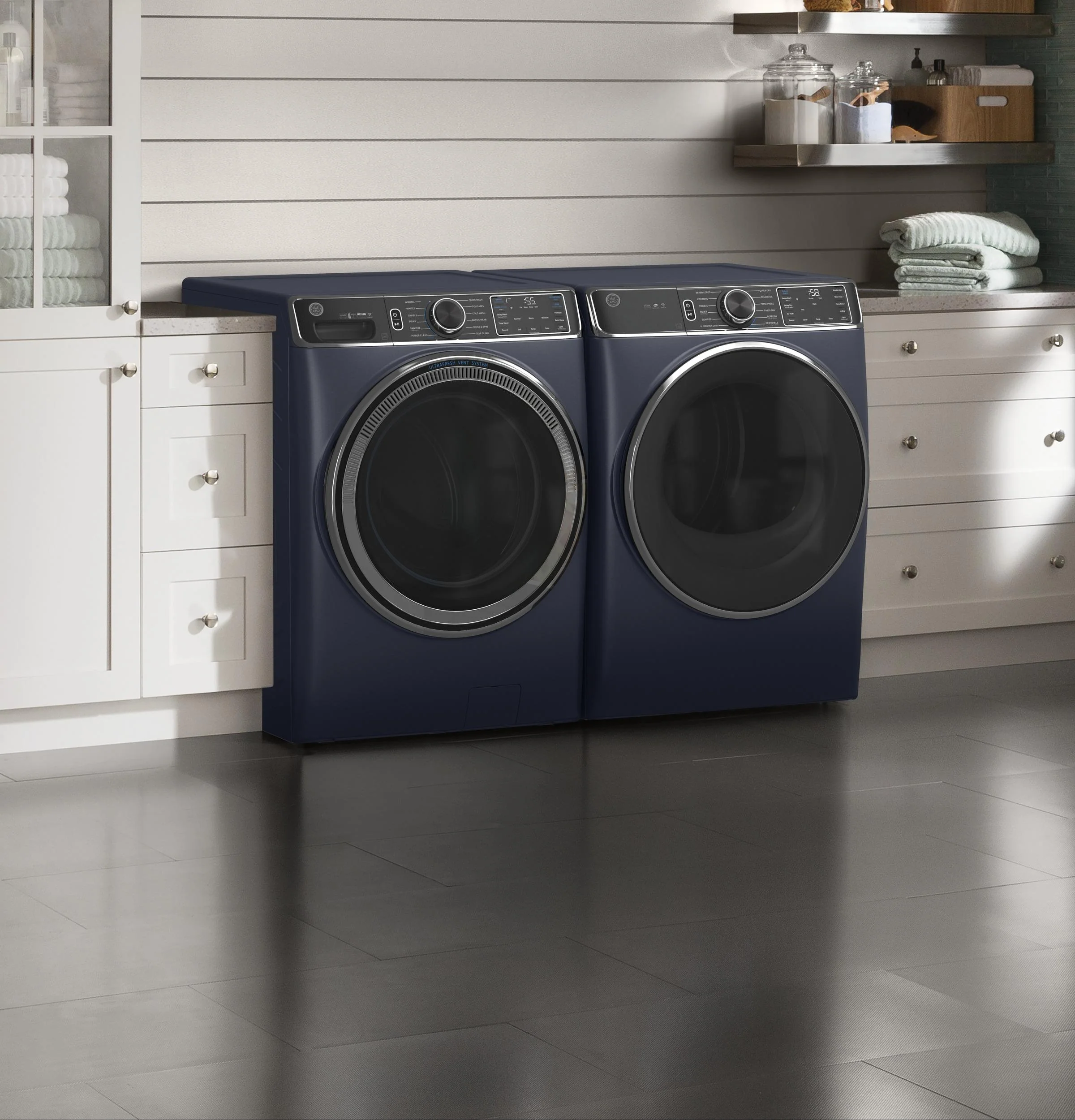 GE® ENERGY STAR® 7.8 cu. ft. Capacity Smart Front Load Gas Dryer with Steam and Sanitize Cycle - Image 41
