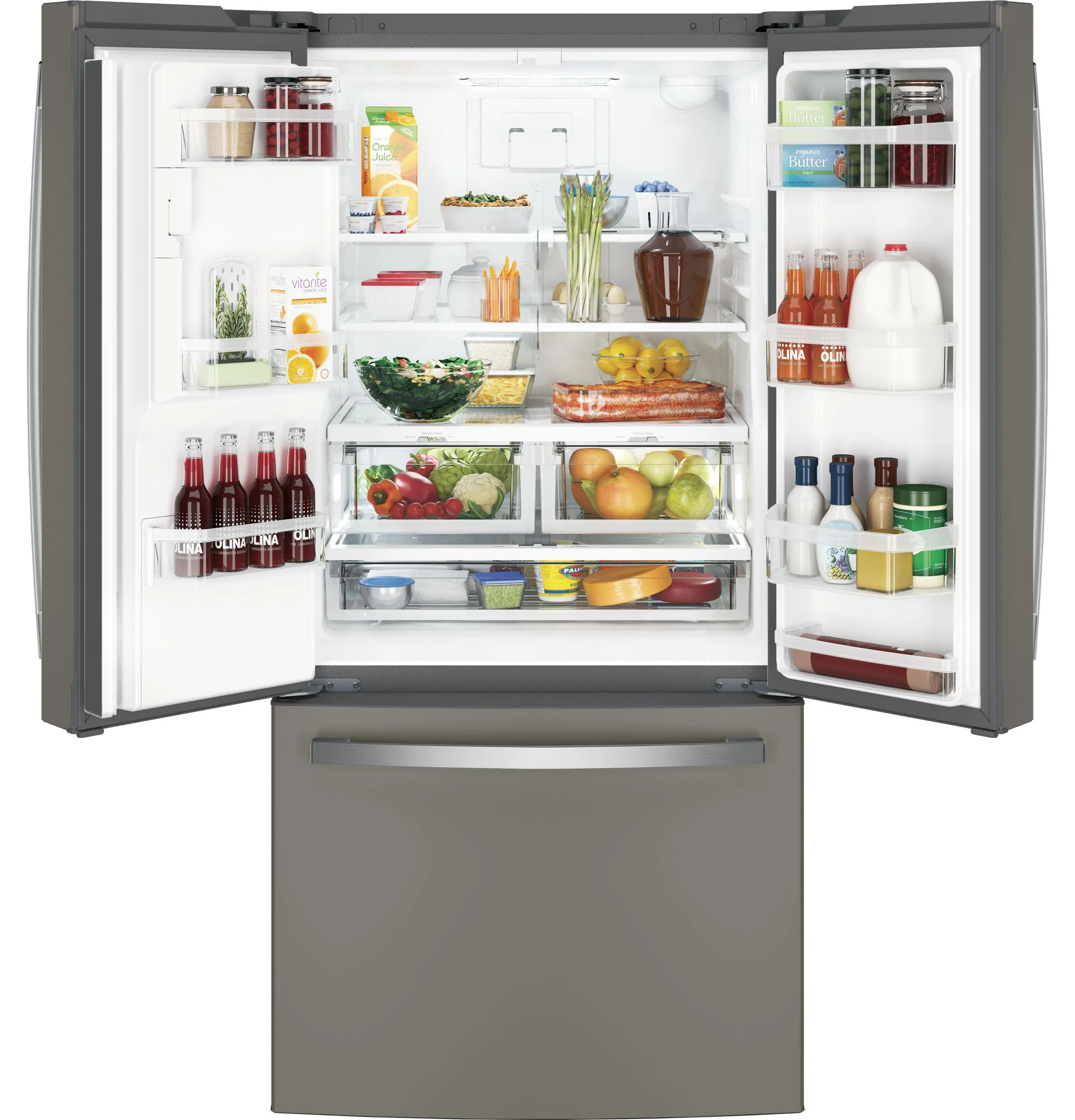 GE® ENERGY STAR® 23.7 Cu. Ft. French-Door Refrigerator - Image 2