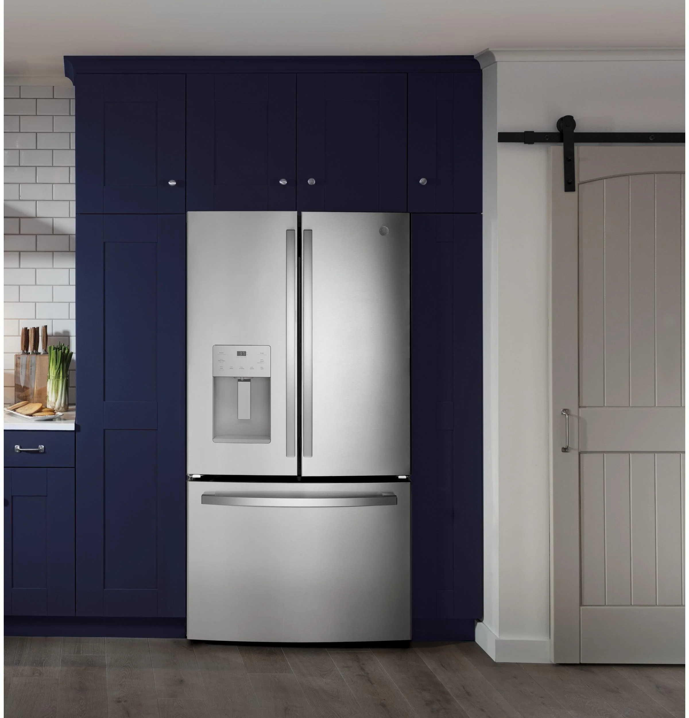 GFE26JYMFS GE ENERGY STAR 25.7 Cu. Ft. Fingerprint Resistant French-Door Refrigerator - Image 7