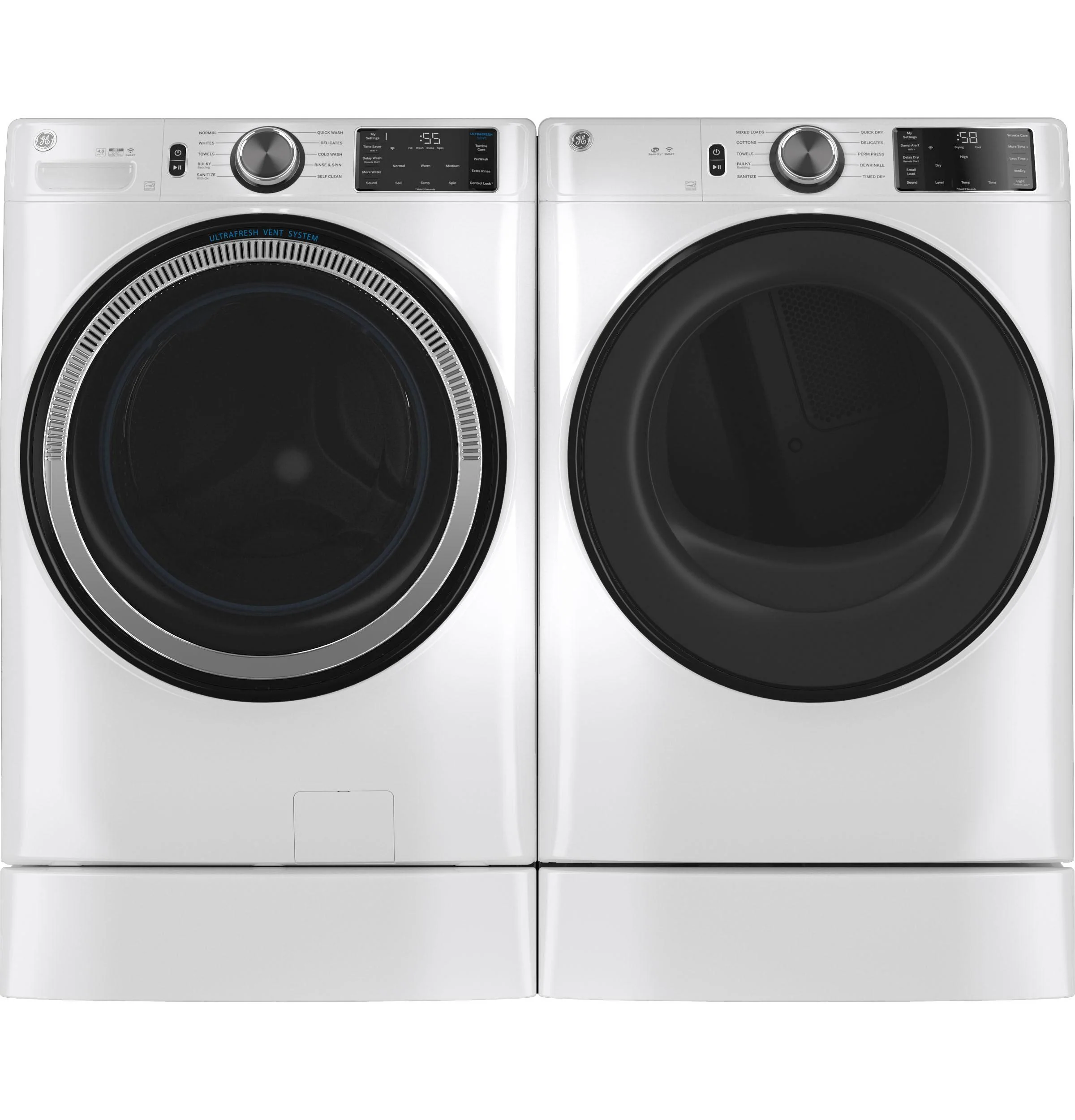 GFR0728SNWW GE® Laundry 7" RightHeight™ Riser - Image 5