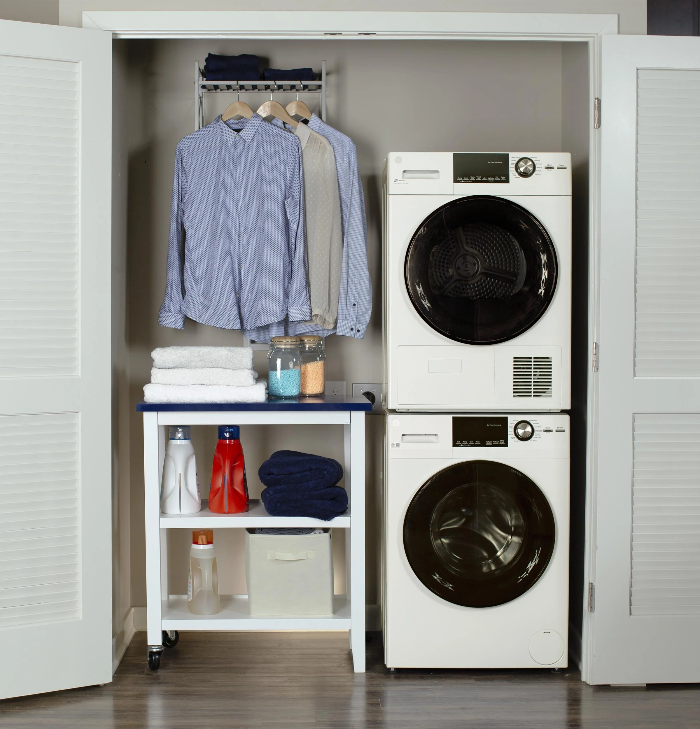 GFT14ESSMWW GE® ENERGY STAR® 24" 4.1 Cu.Ft. Front Load Ventless Condenser Electric Dryer with Stainless Steel Basket - Image 16