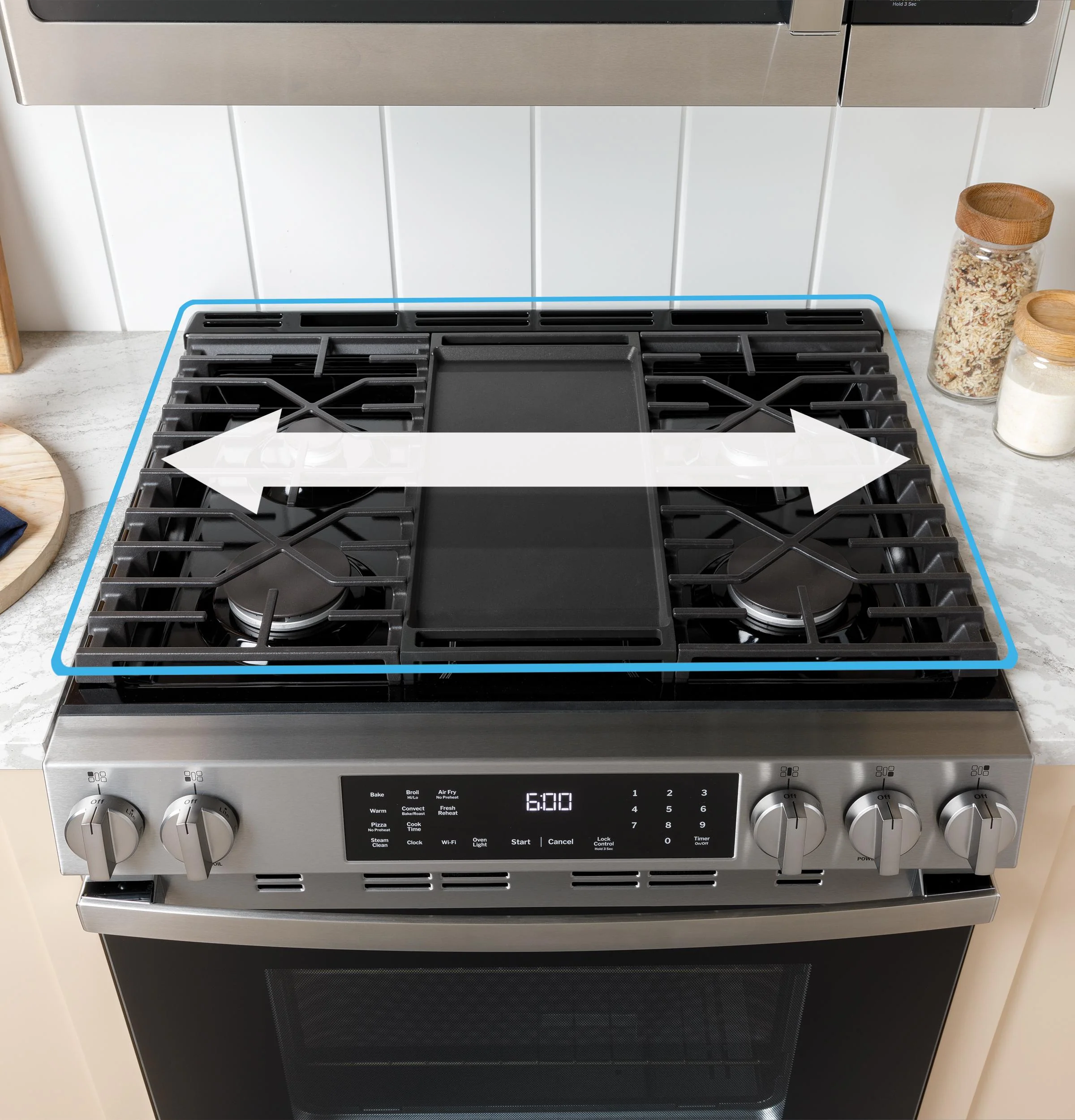 GGF500PVSS GE® 30" Free-Standing Gas Range with Crisp Mode - Image 11
