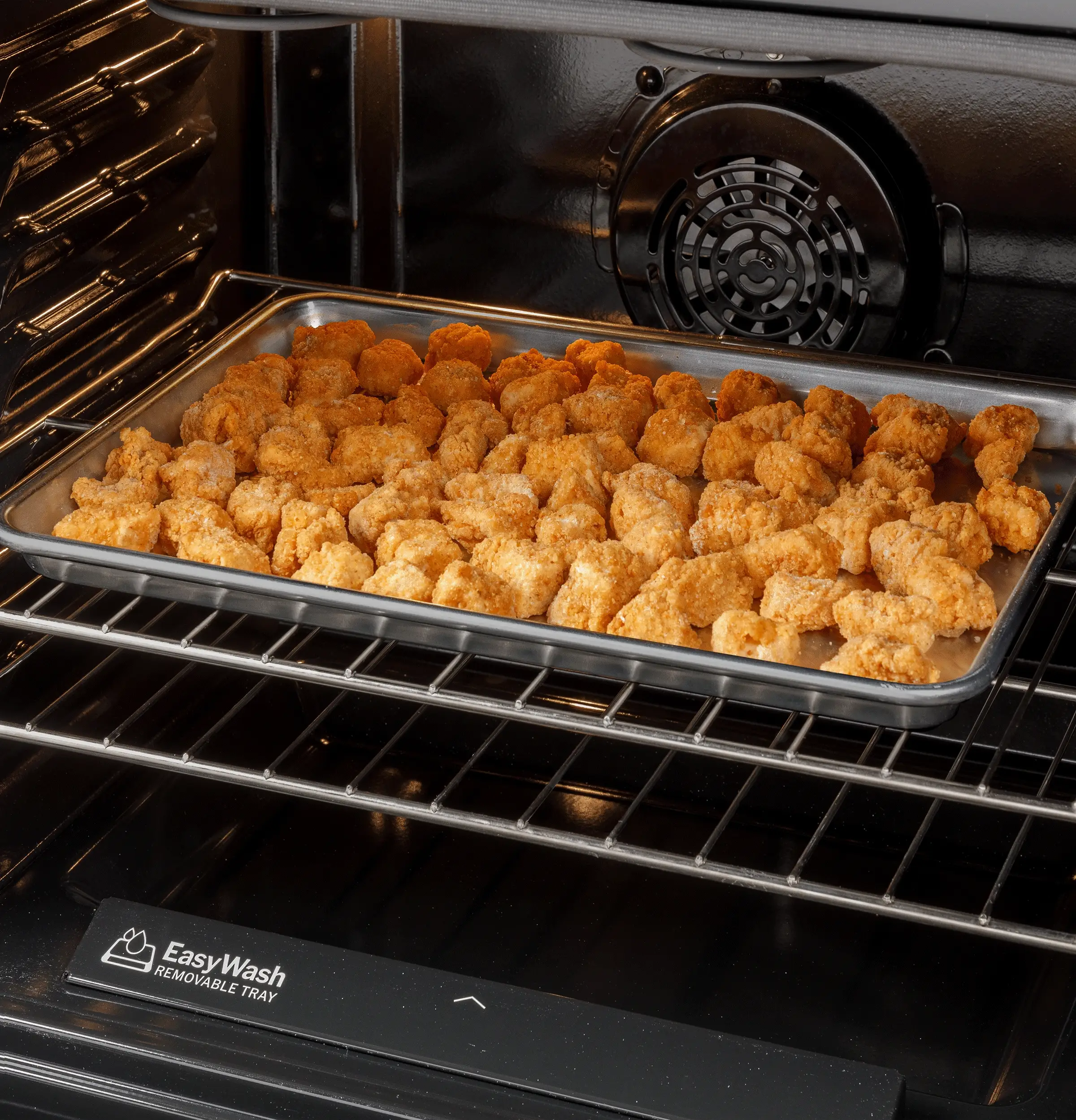 GGS600AVDS GE® 30" Slide-In Front-Control Convection Gas Range with No Preheat Air Fry and EasyWash™ Oven Tray - Image 26
