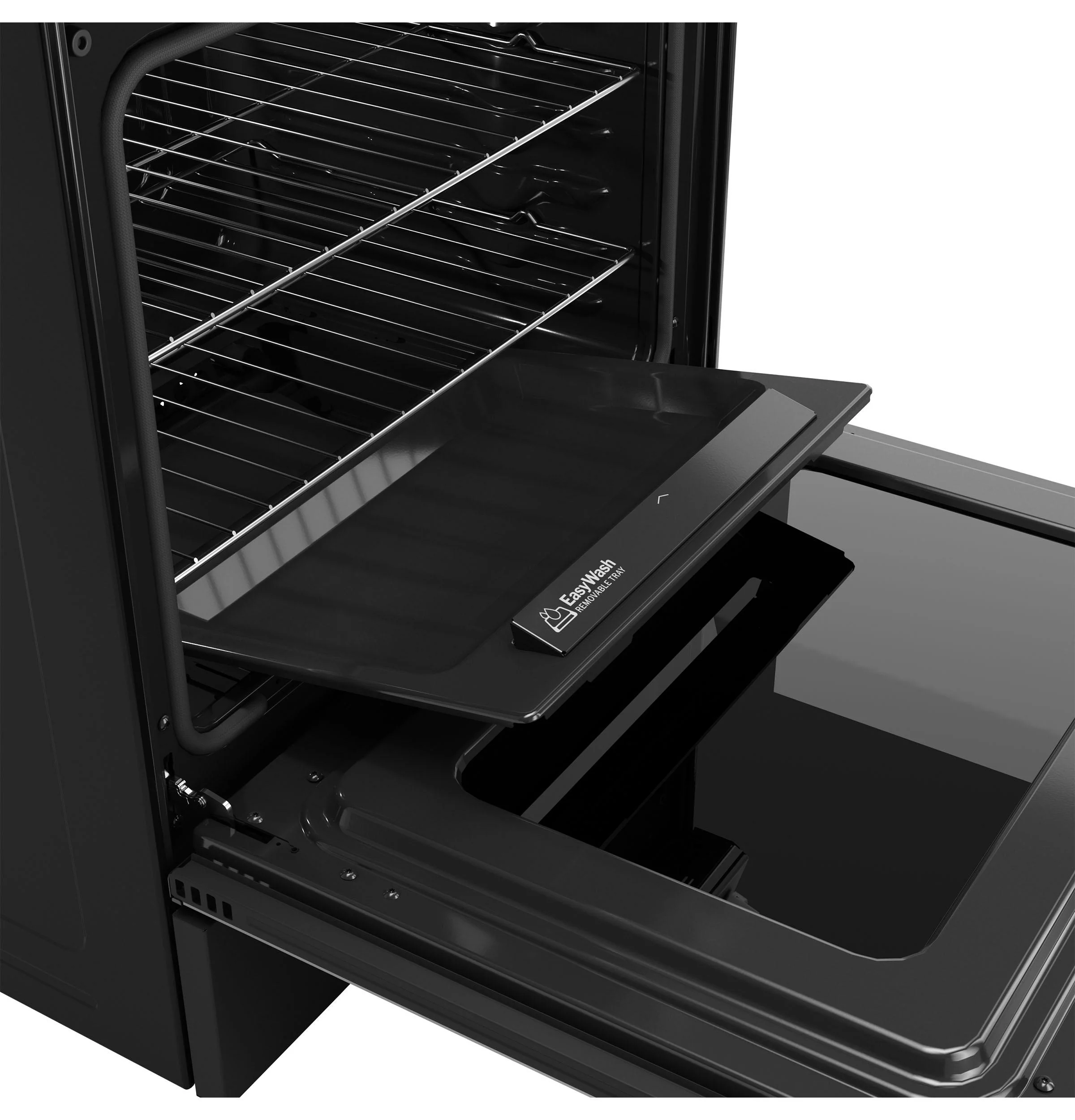 GGS600AVDS GE® 30" Slide-In Front-Control Convection Gas Range with No Preheat Air Fry and EasyWash™ Oven Tray - Image 7