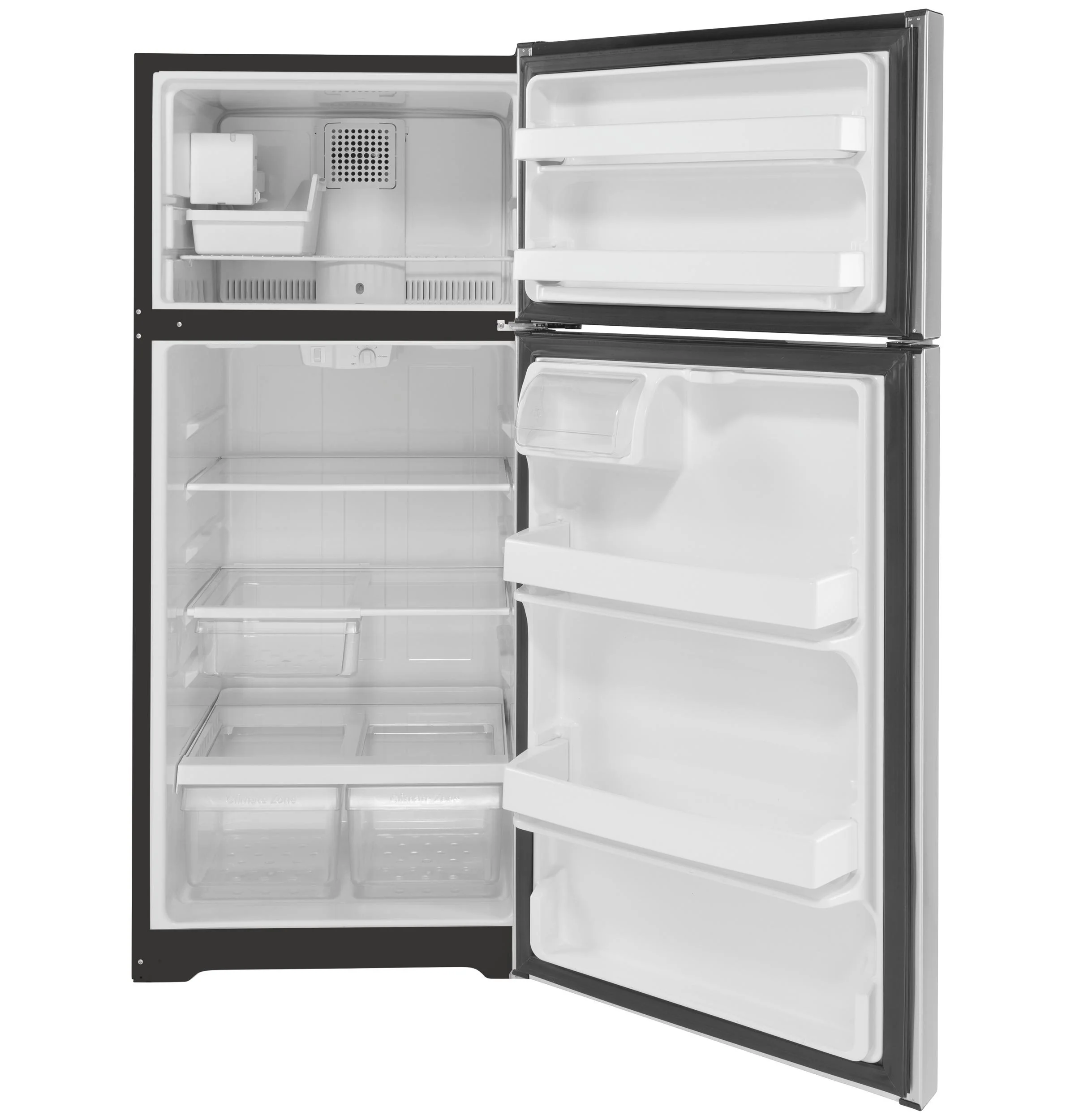 GIE17GSNRSS GE® ENERGY STAR® 16.6 Cu. Ft. Top-Freezer Refrigerator - Image 4