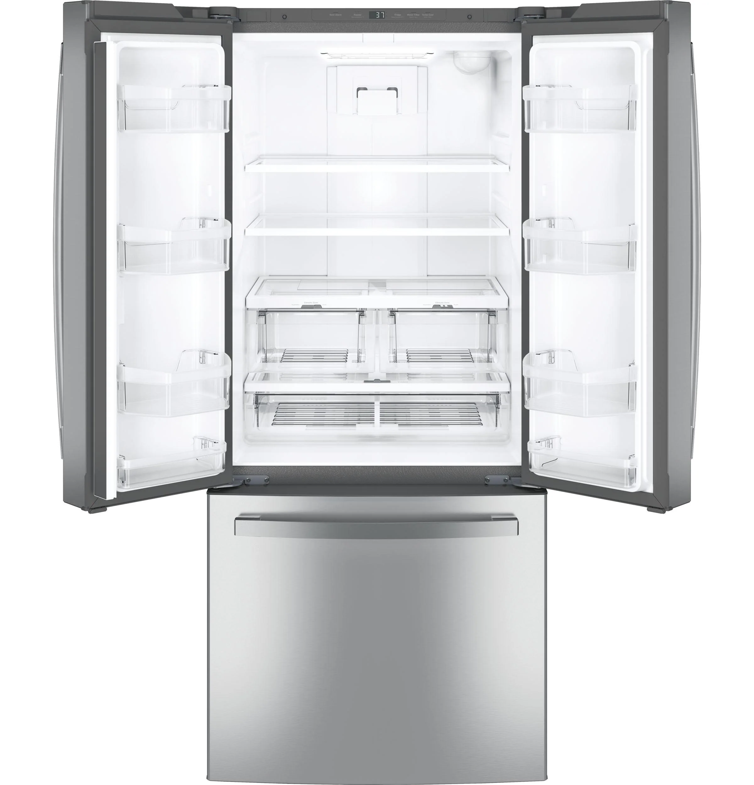 GNE21FYKFS GE® ENERGY STAR® 20.8 Cu. Ft. French-Door Refrigerator - Image 3