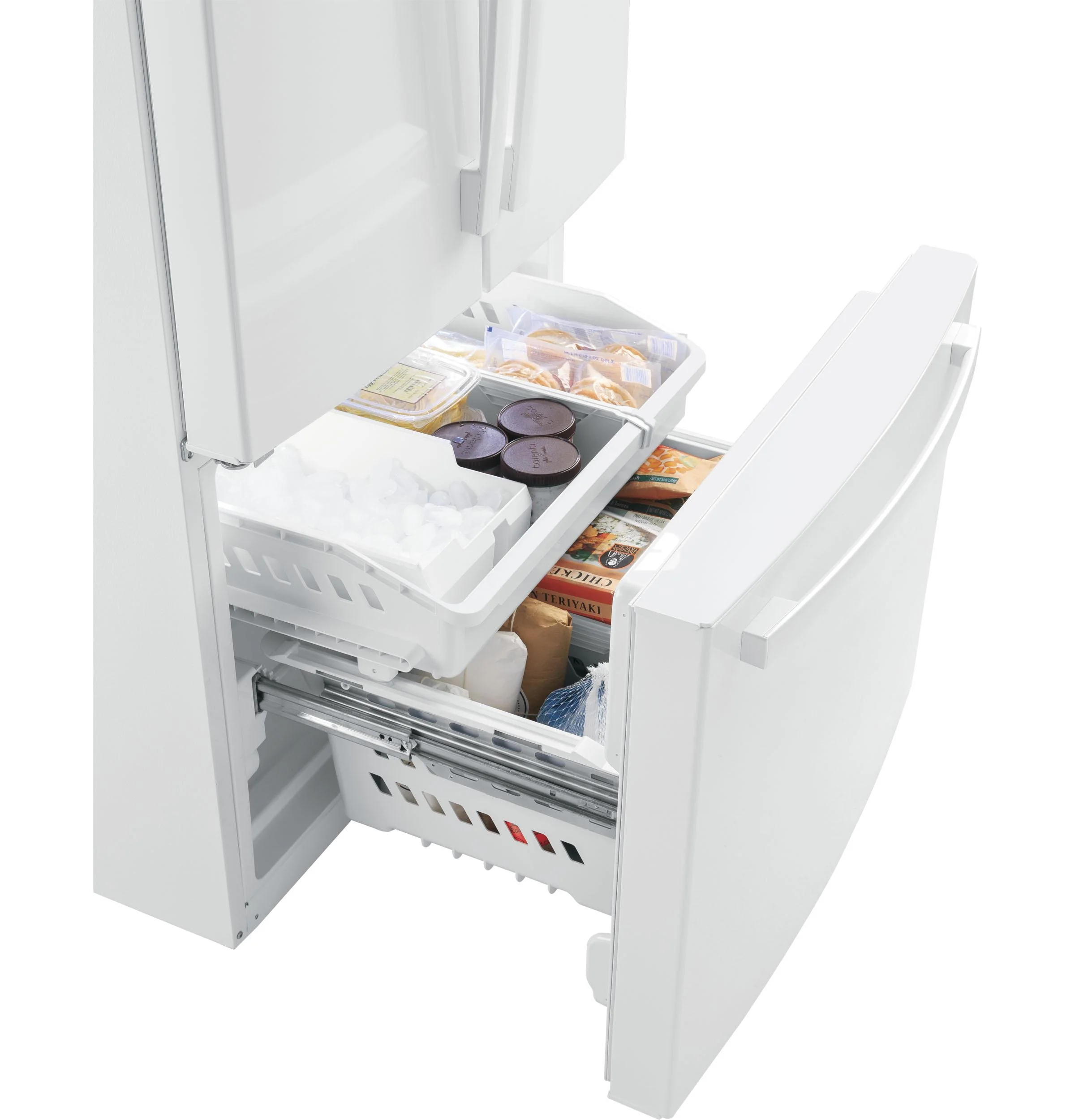 GNE25JGKWW GE® ENERGY STAR® 24.7 Cu. Ft. French-Door Refrigerator - Image 18