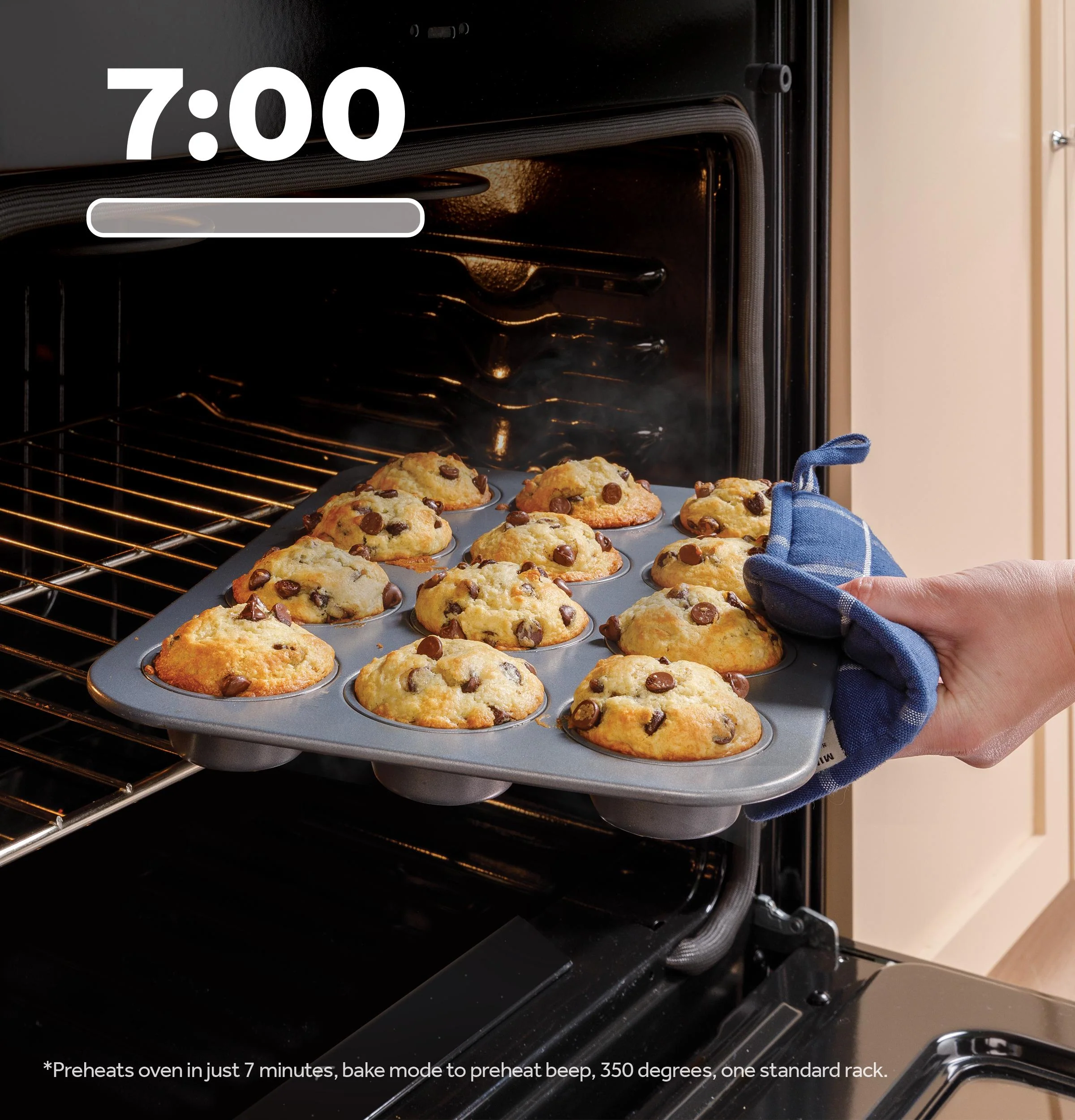 GRF600AVBB GE® ENERGY STAR® 30" Free-Standing Electric Convection Range with No Preheat Air Fry and EasyWash™ Oven Tray - Image 18