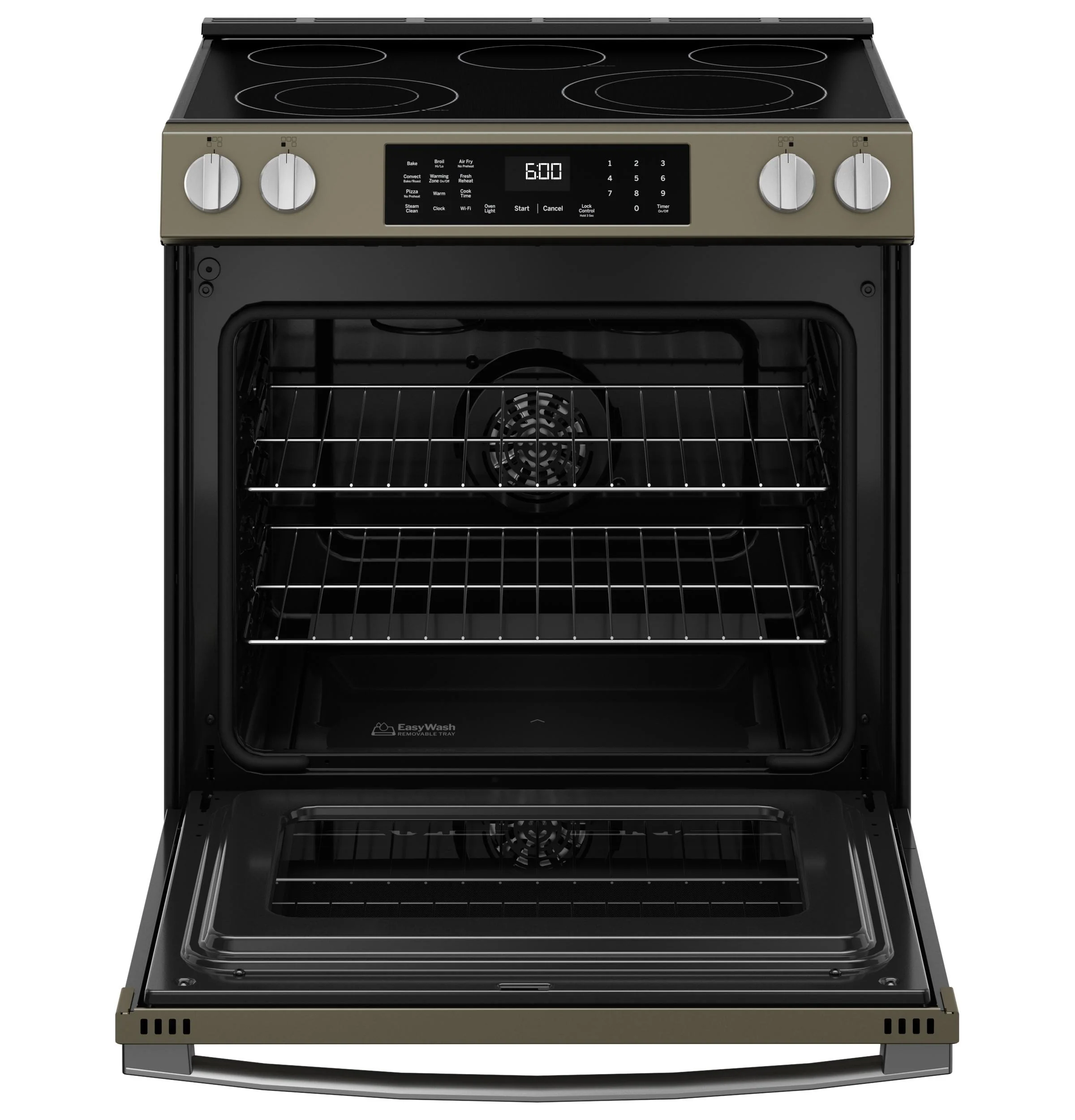 GRS600AVES GE® ENERGY STAR® 30" Slide-In Electric Convection Range with No Preheat Air Fry and EasyWash™ Oven Tray - Image 3