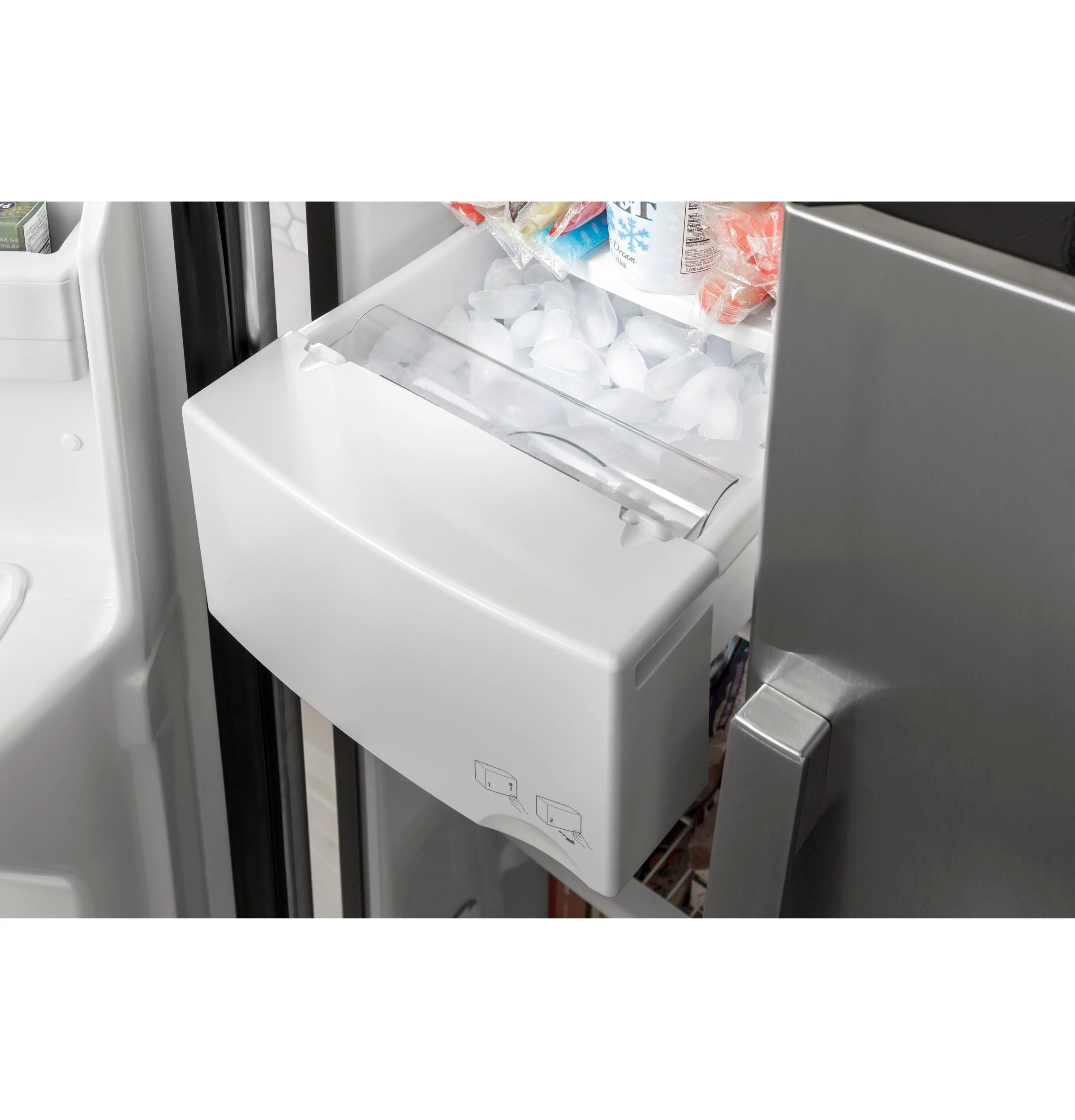 GSE25GGPWW GE® ENERGY STAR® 25.3 Cu. Ft. Side-By-Side Refrigerator - Image 32