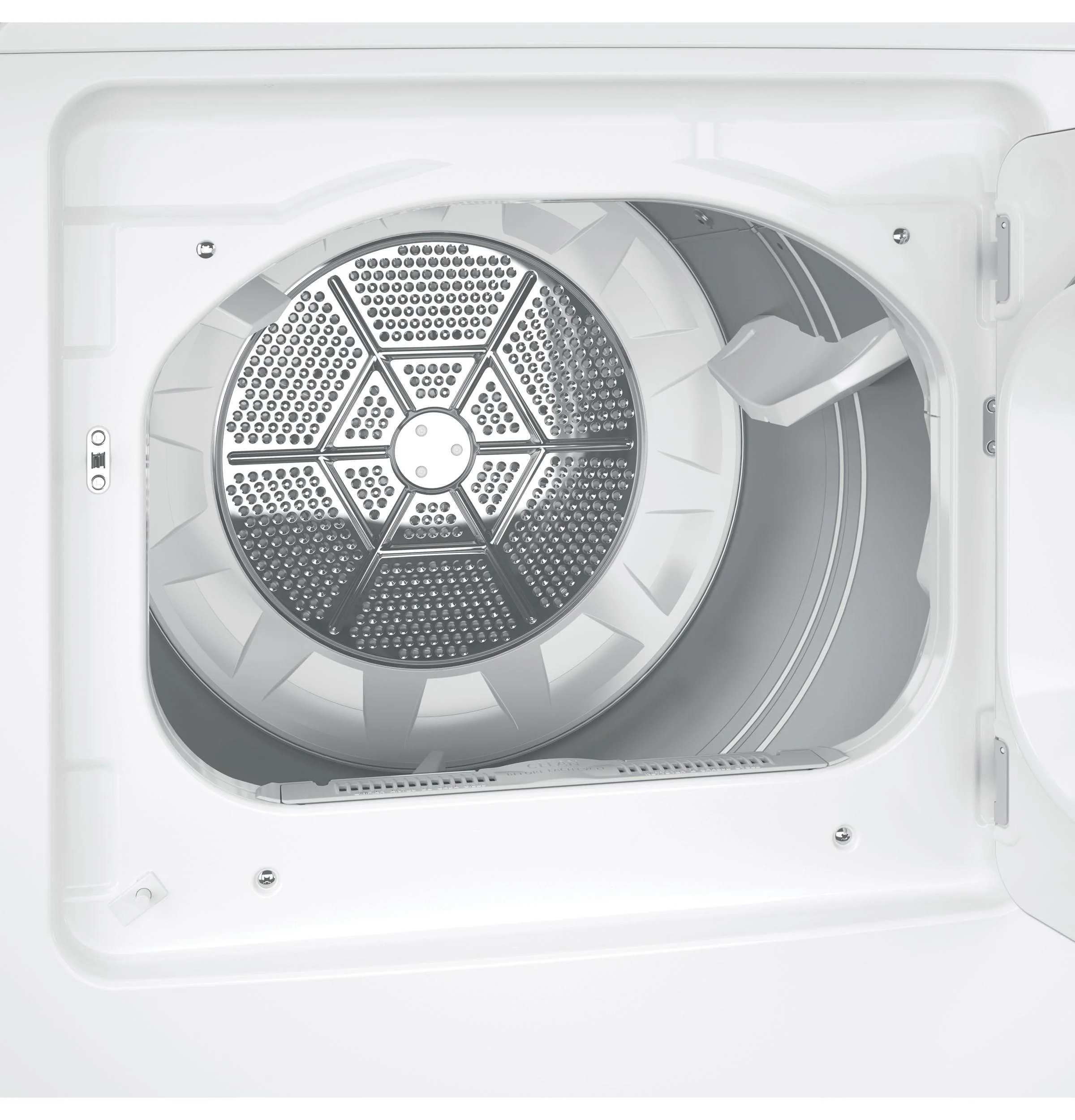 GE APPLIANCES GE(R) 7.2 cu. ft. Capacity aluminized alloy drum Gas Dryer - Image 6