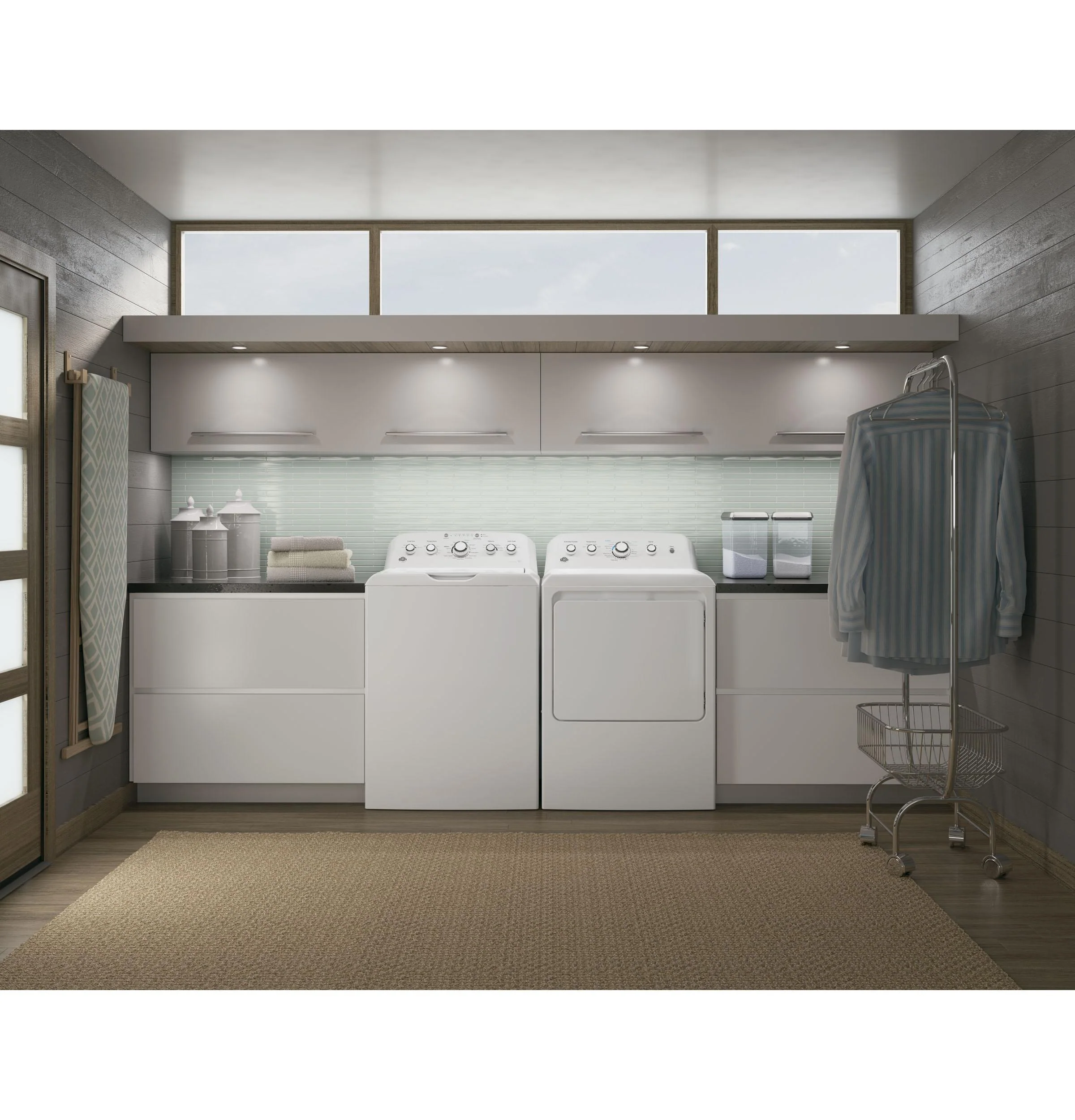 GE® 7.2 cu. ft. Capacity aluminized alloy drum Electric Dryer - Image 6