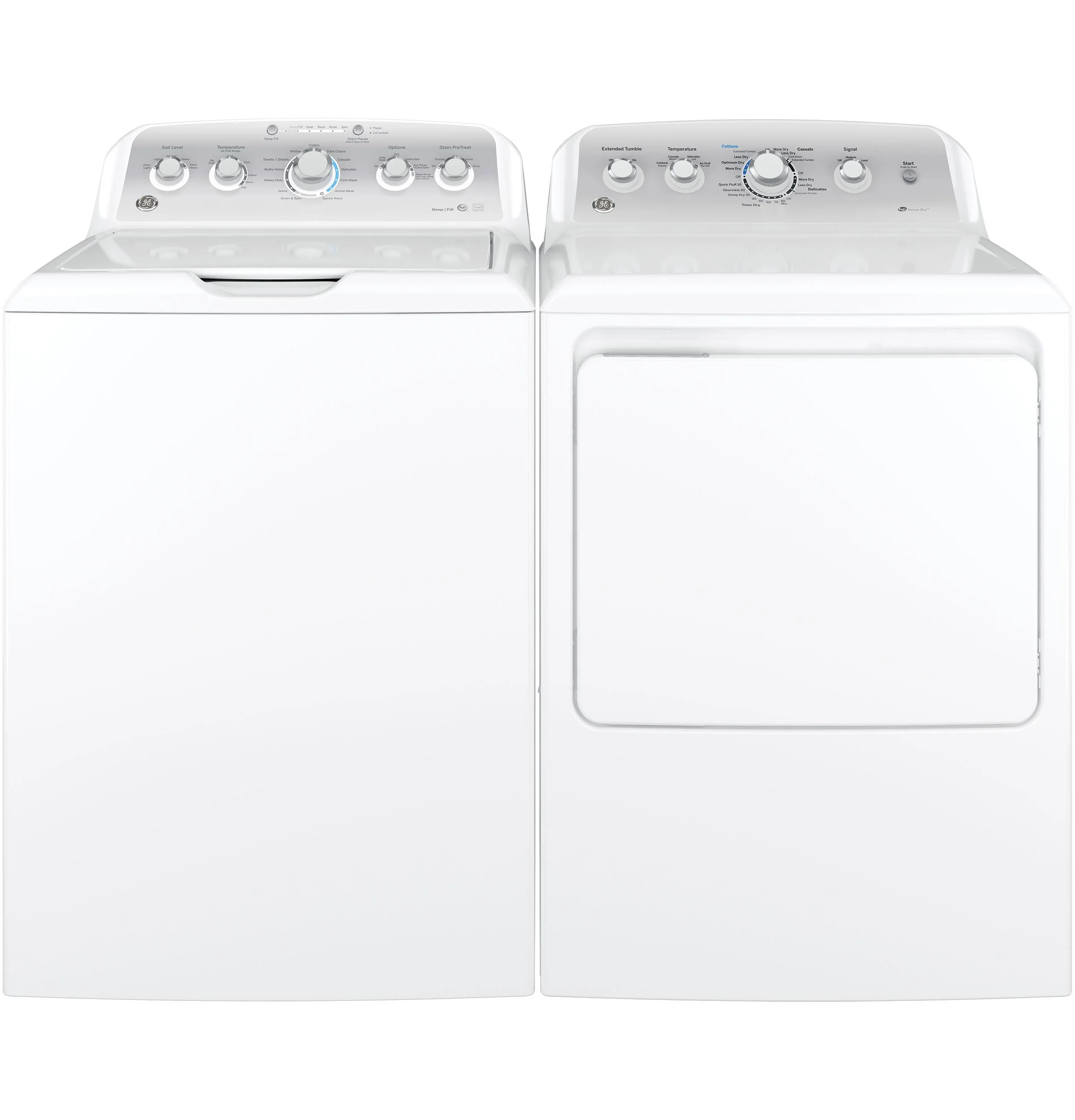 GTD45EASJWS GE® 7.2 cu. ft. Capacity aluminized alloy drum Electric Dryer with Sensor Dry - Image 7